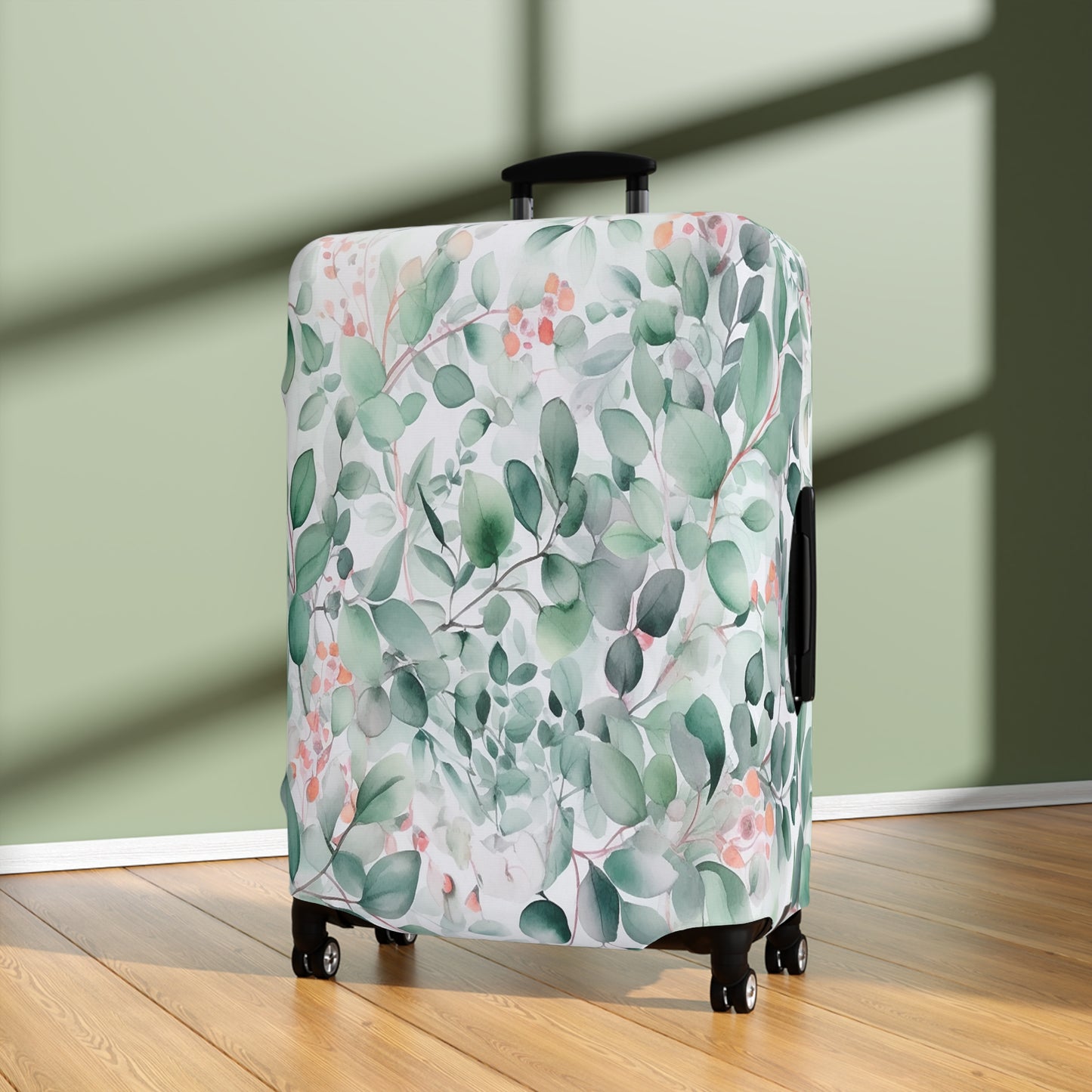 Luggage Cover, Eucalyptus Leaves, awd-344