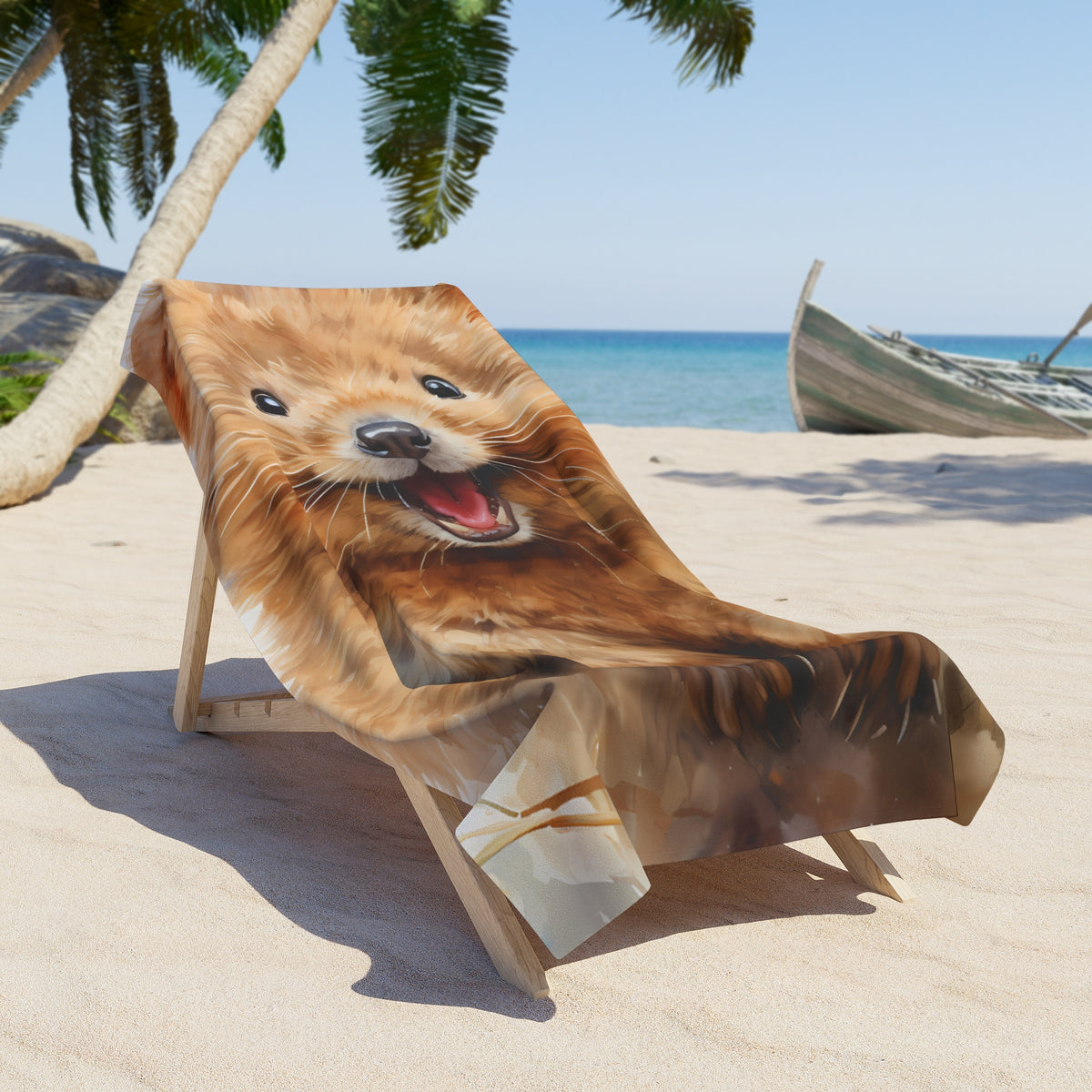 Beach Towel, Australian Animals, Quoka, Polycotton Towel, 2 sizes Available