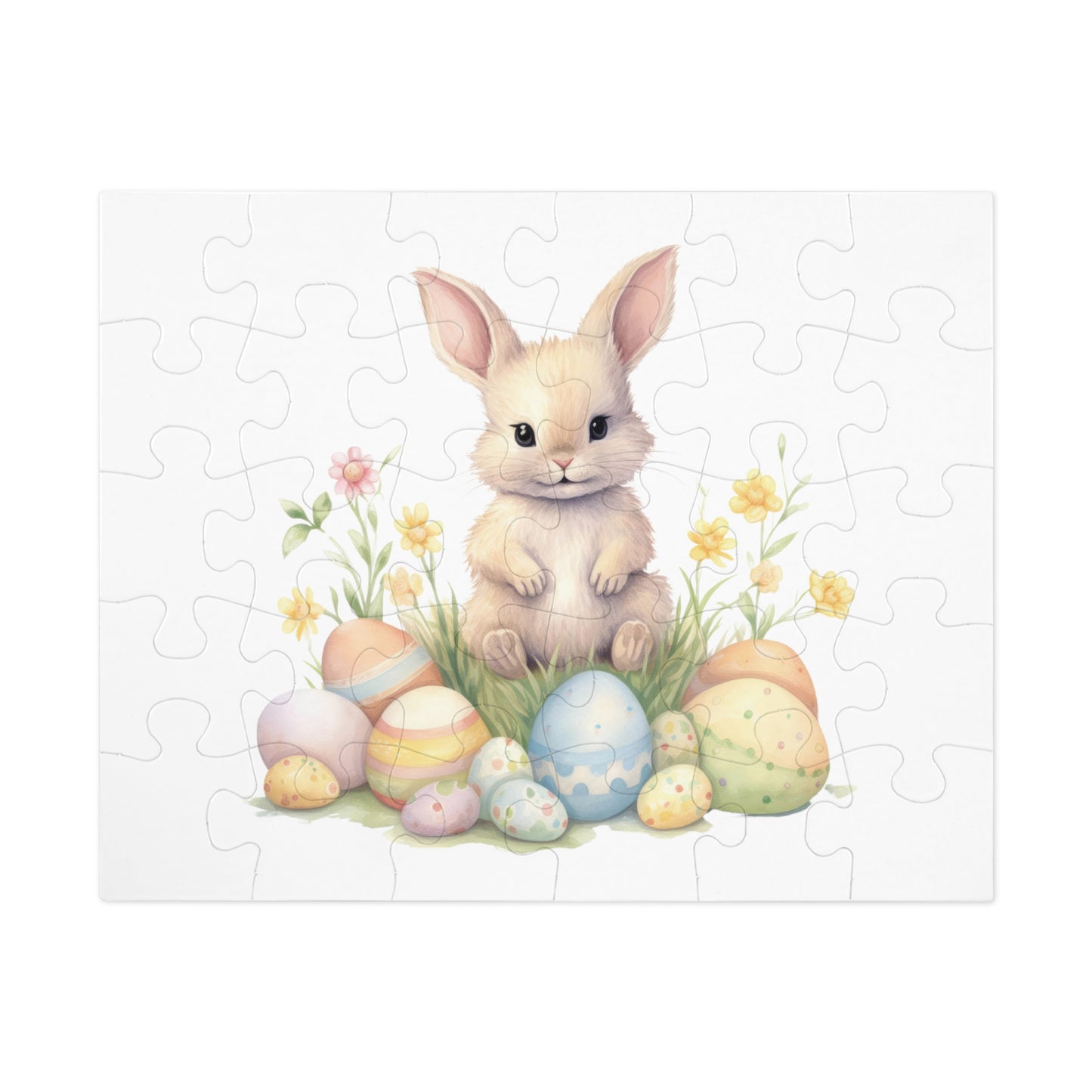 Jigsaw Puzzle, Easter, Easter Rabbit, Personalised/Non-Personalised (30, 110, 252, 500,1000-Piece)