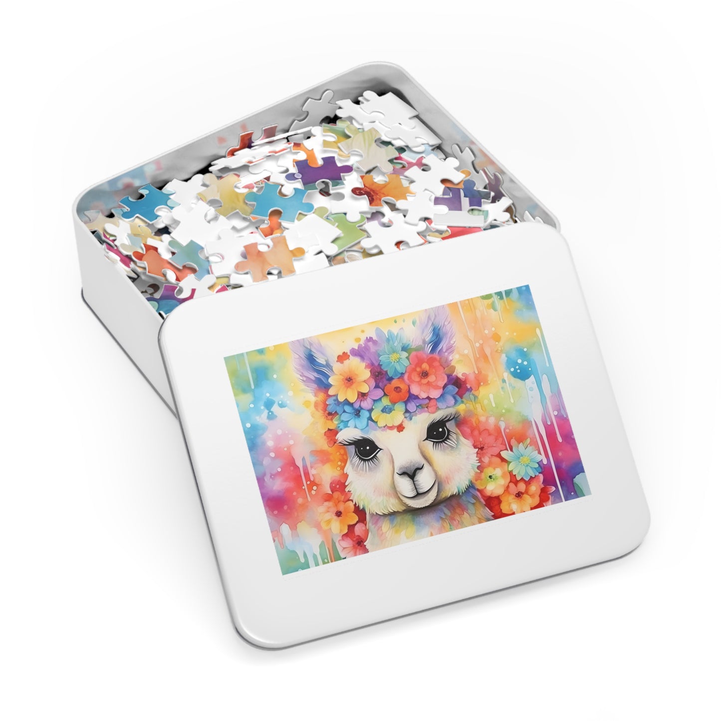 Jigsaw Puzzle, Llama, Personalised/Non-Personalised (30, 110, 252, 500,1000-Piece)