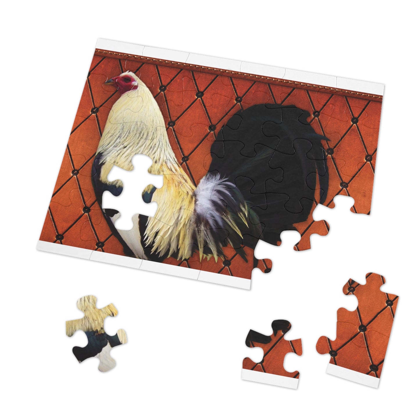 Jigsaw Puzzle, Western, Chicken/Rooster, Personalised/Non-Personalised (30, 110, 252, 500,1000-Piece)