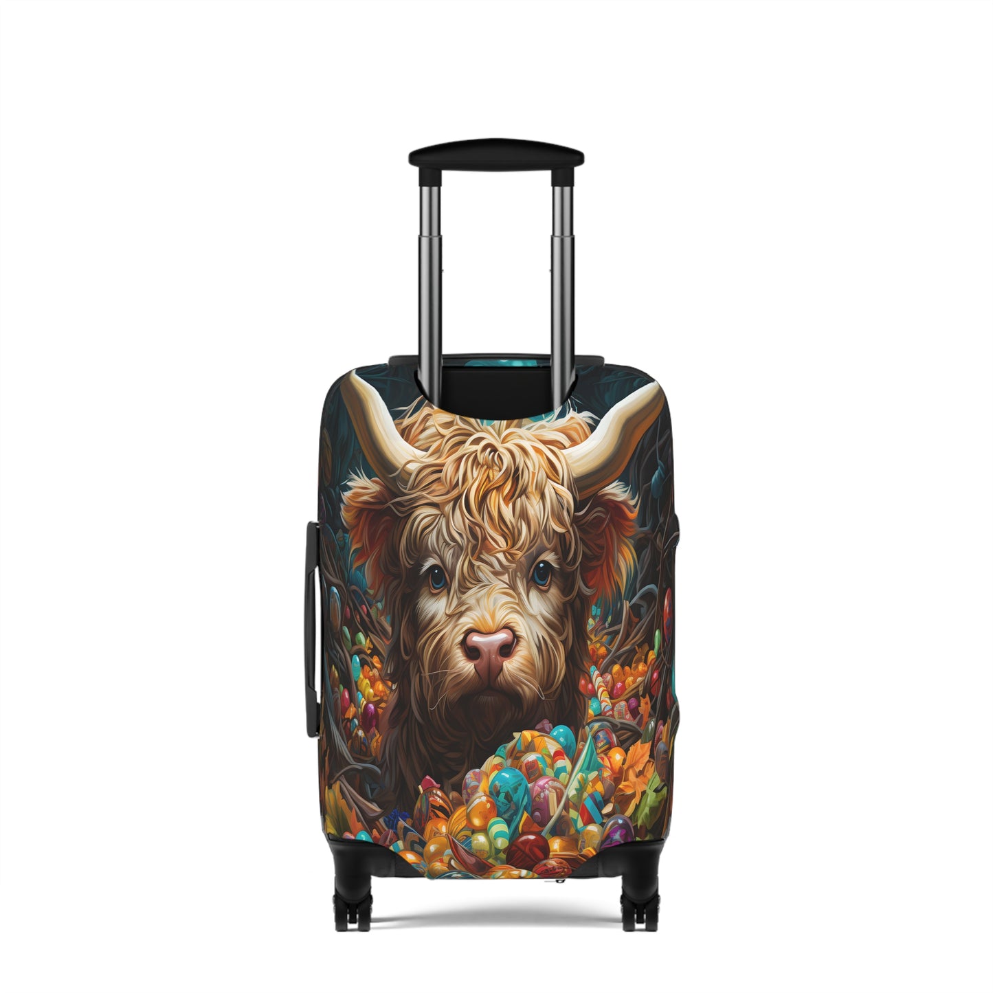 Luggage Cover, Highland Cow, awd-047