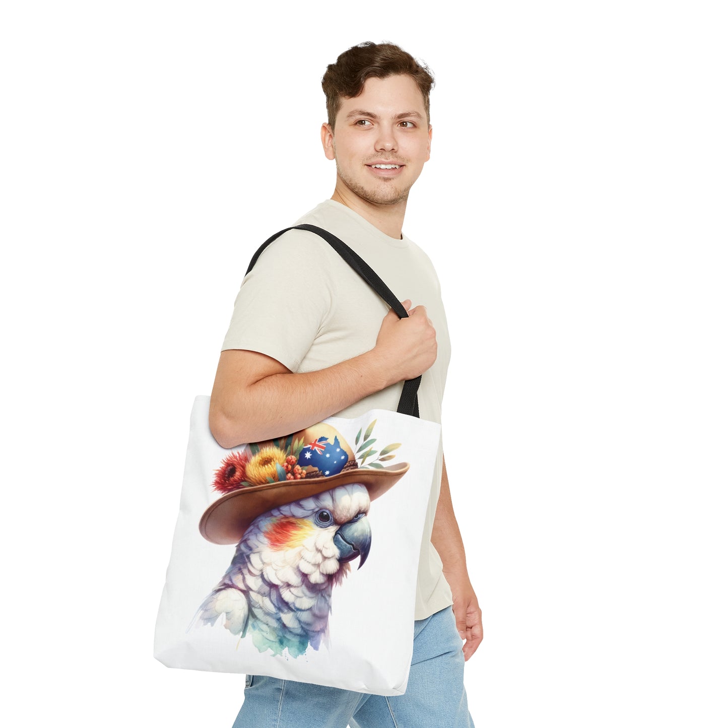 Tote Bag, Australian Animals, Cockatoo, Personalised/Non-Personalised Tote bag