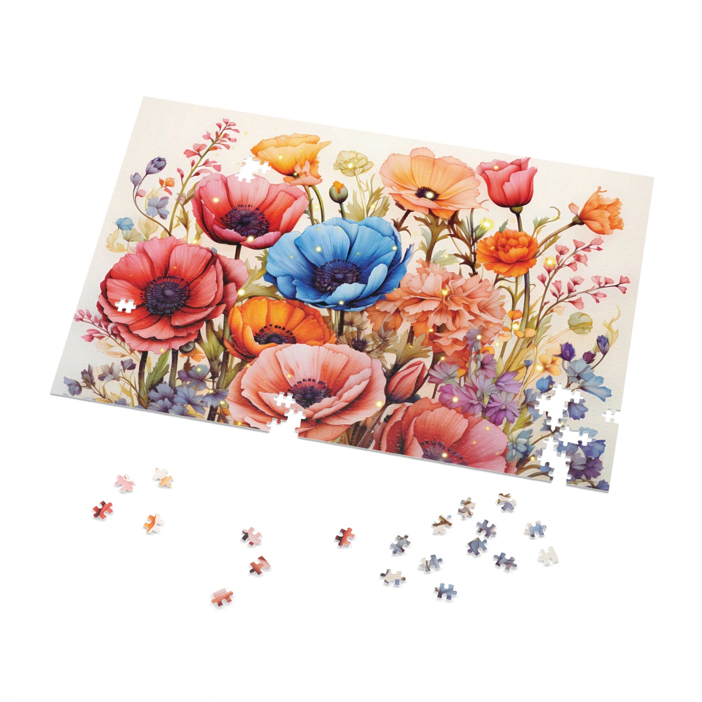 Jigsaw Puzzle, Floral, Personalised/Non-Personalised (30, 110, 252, 500,1000-Piece)