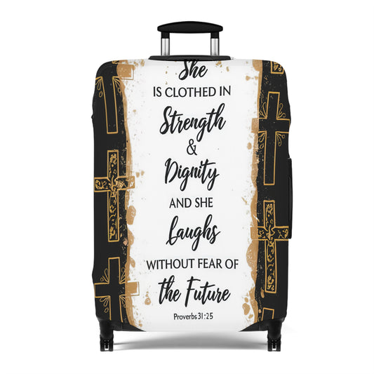 Luggage Cover, Bible Verse, awd-1476