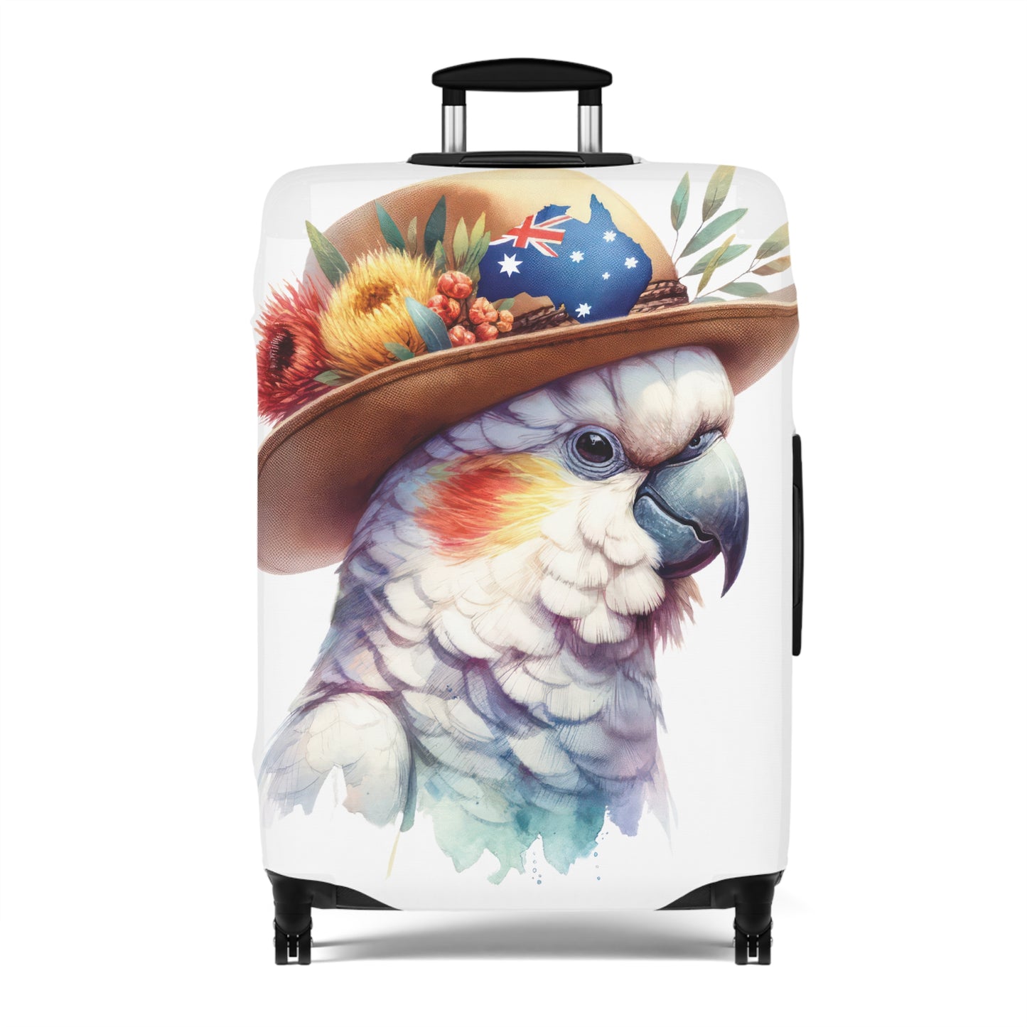 Luggage Cover, Cockatoo, awd-1334