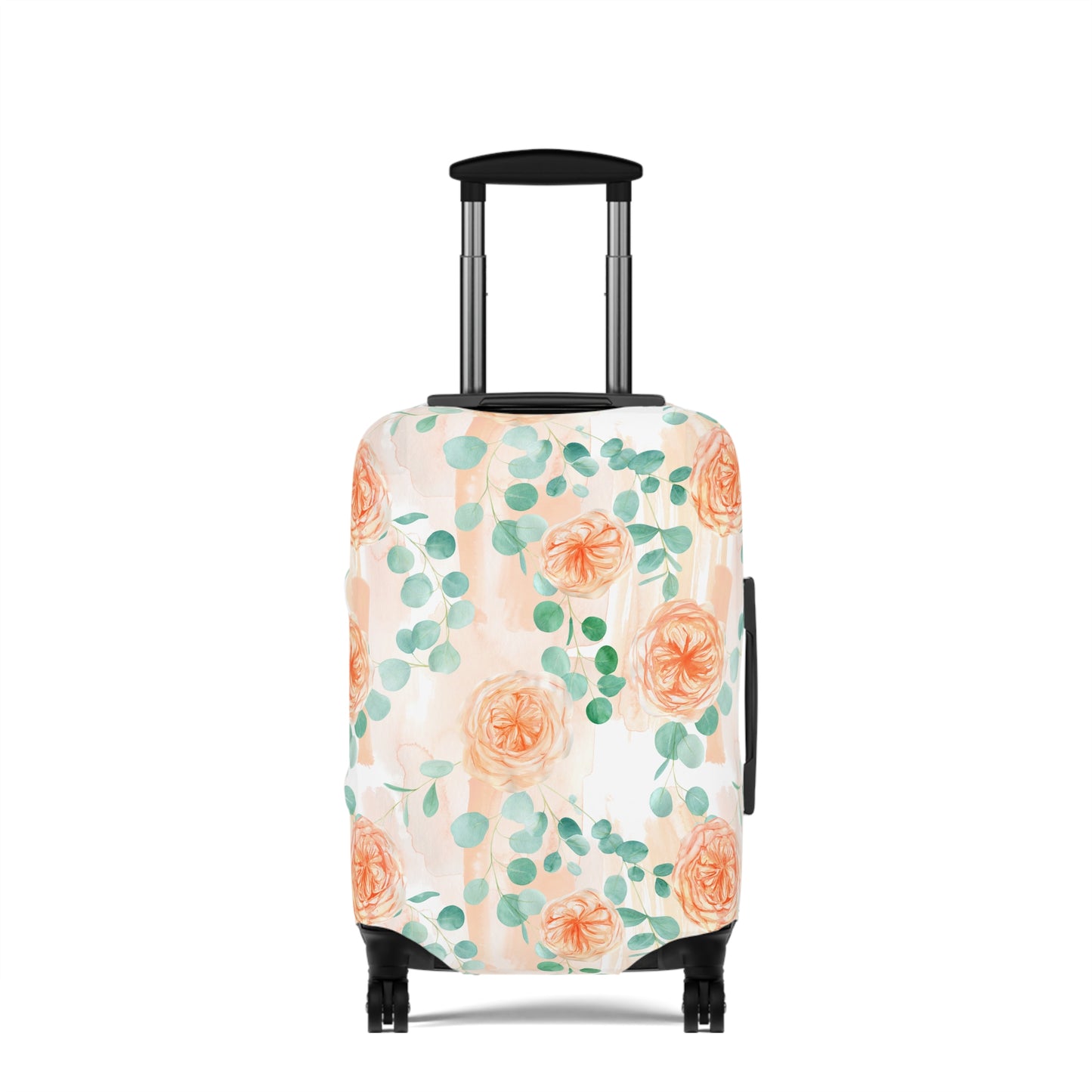 Luggage Cover, Eucalyptus and Roses