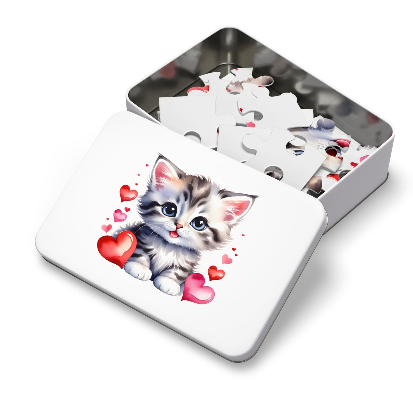 Jigsaw Puzzle, Cat, Personalised/Non-Personalised (30, 110, 252, 500,1000-Piece)