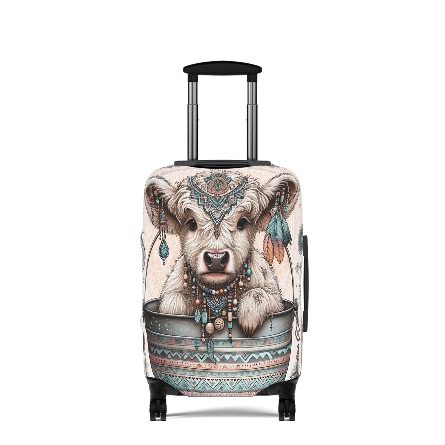 Luggage Cover, Highland Cow, awd-704