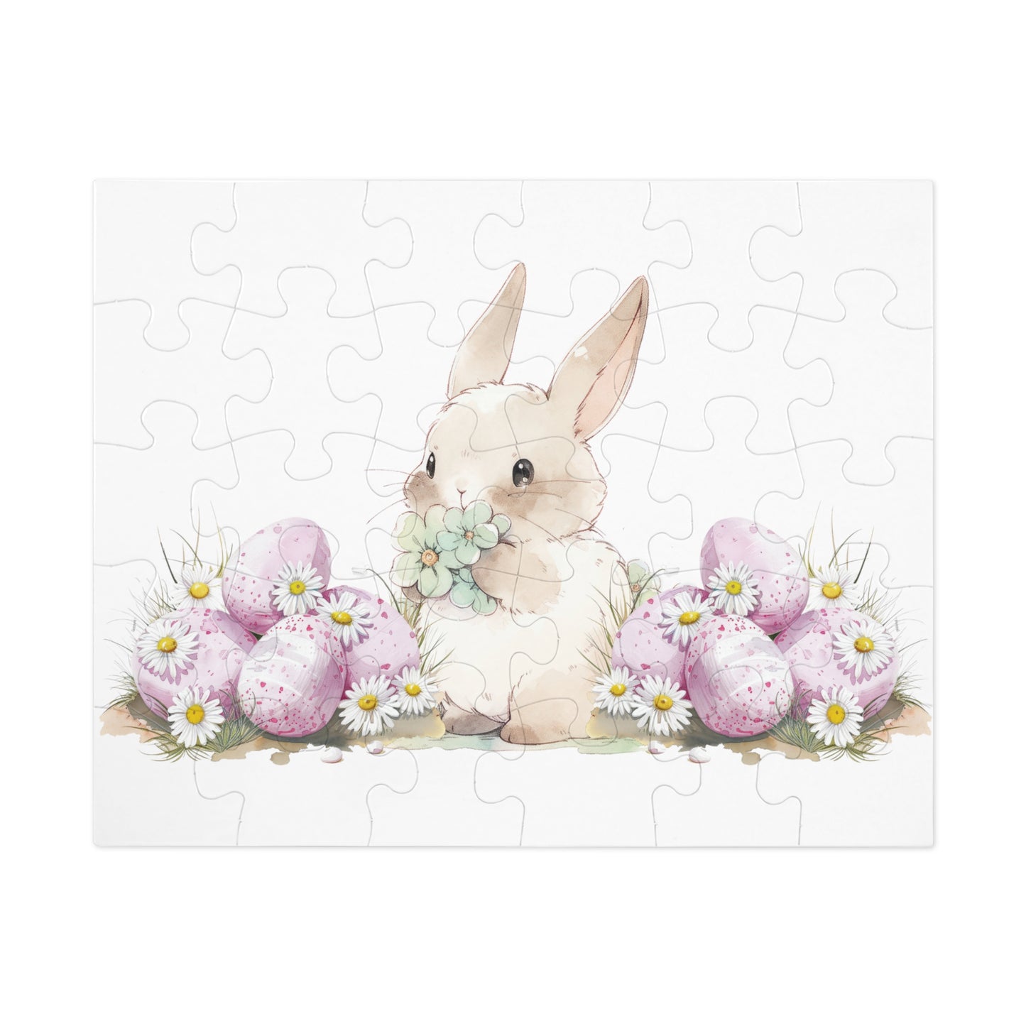 Jigsaw Puzzle, Easter, Easter Rabbit, Personalised/Non-Personalised (30, 110, 252, 500,1000-Piece)