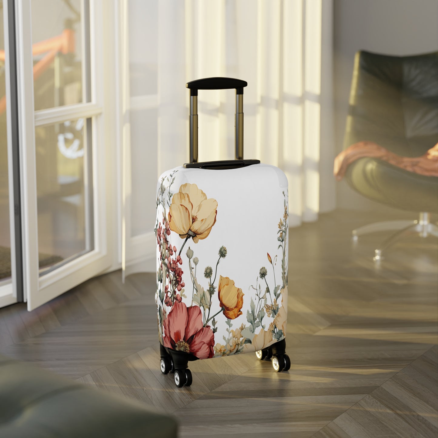 Luggage Cover, Floral, awd-313