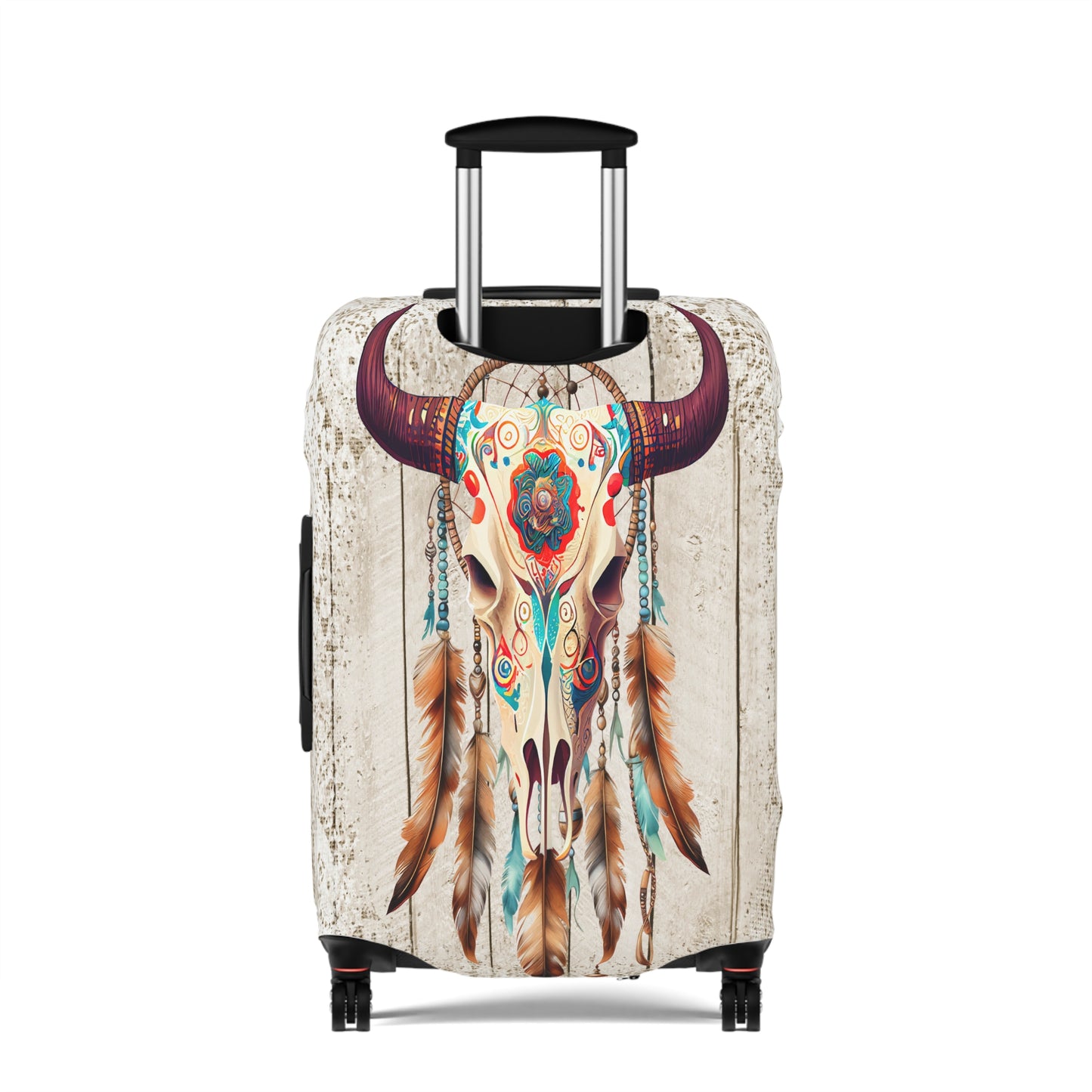 Luggage Cover, Country and Western, skull, awd-223