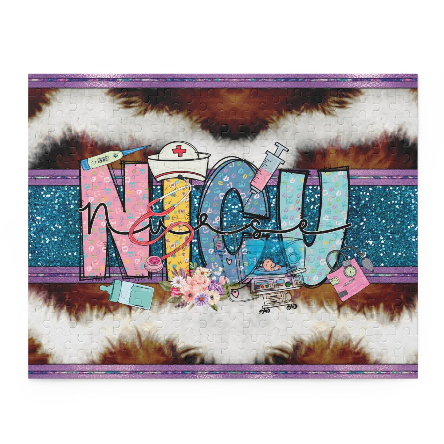 Personalised/Non-Personalised Puzzle, NICU Nurse (120, 252, 500-Piece)