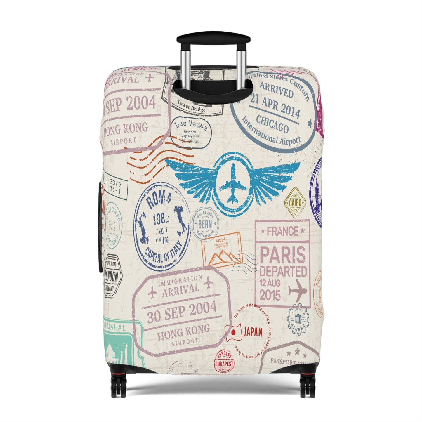 Luggage Cover, Travel Print, awd-1440