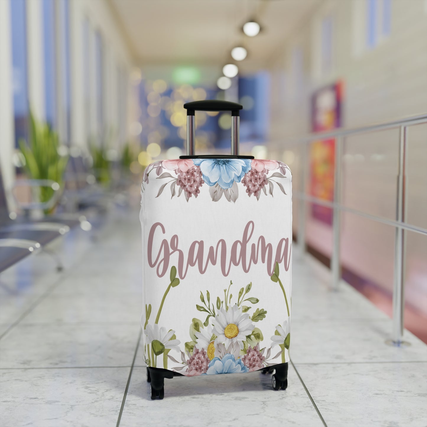 Luggage Cover, Floral, Grandma, awd-1368