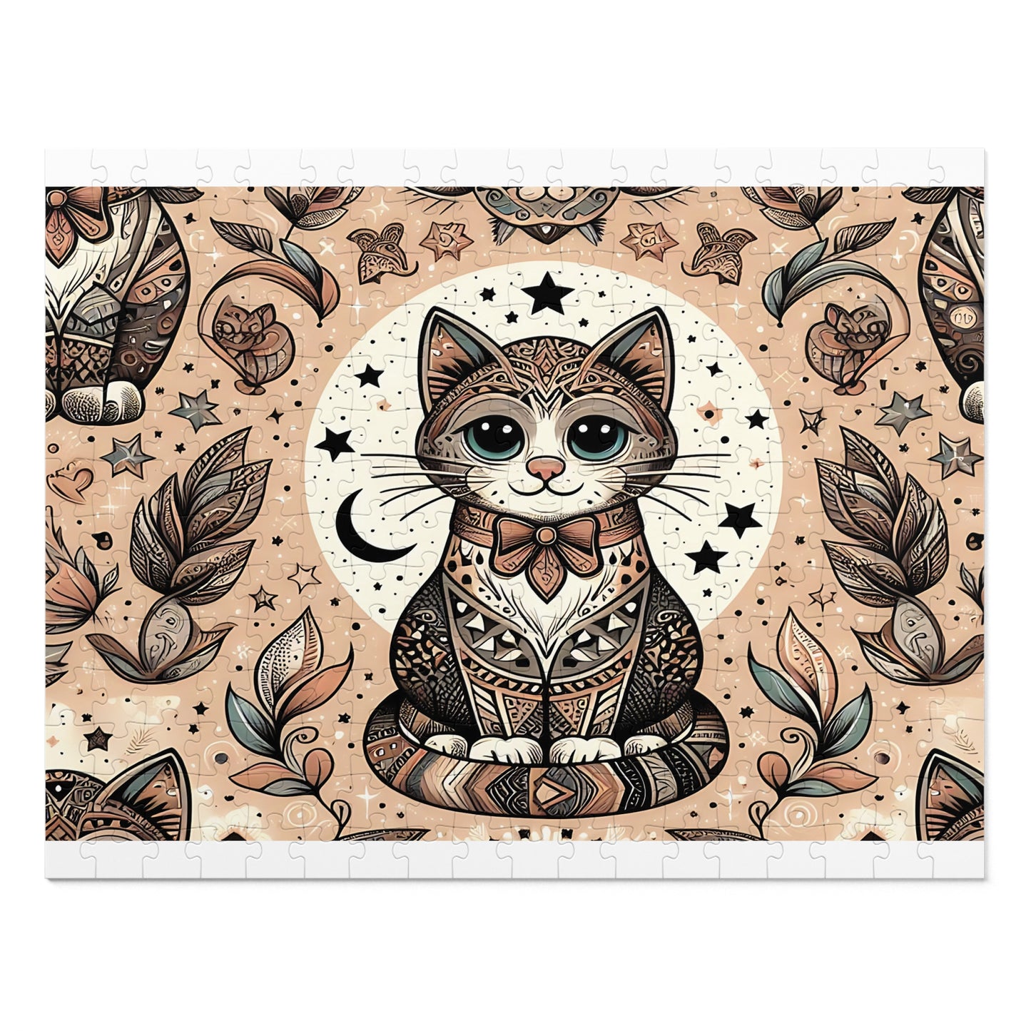 Jigsaw Puzzle, Cats, Personalised/Non-Personalised (30, 110, 252, 500,1000-Piece)