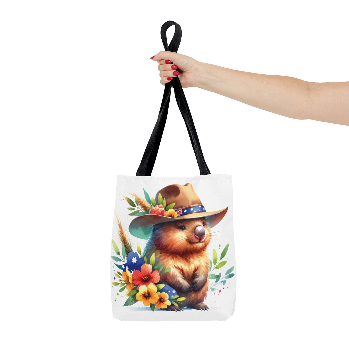 Tote Bag, Australian Animals, Wombat, Personalised/Non-Personalised Tote bag