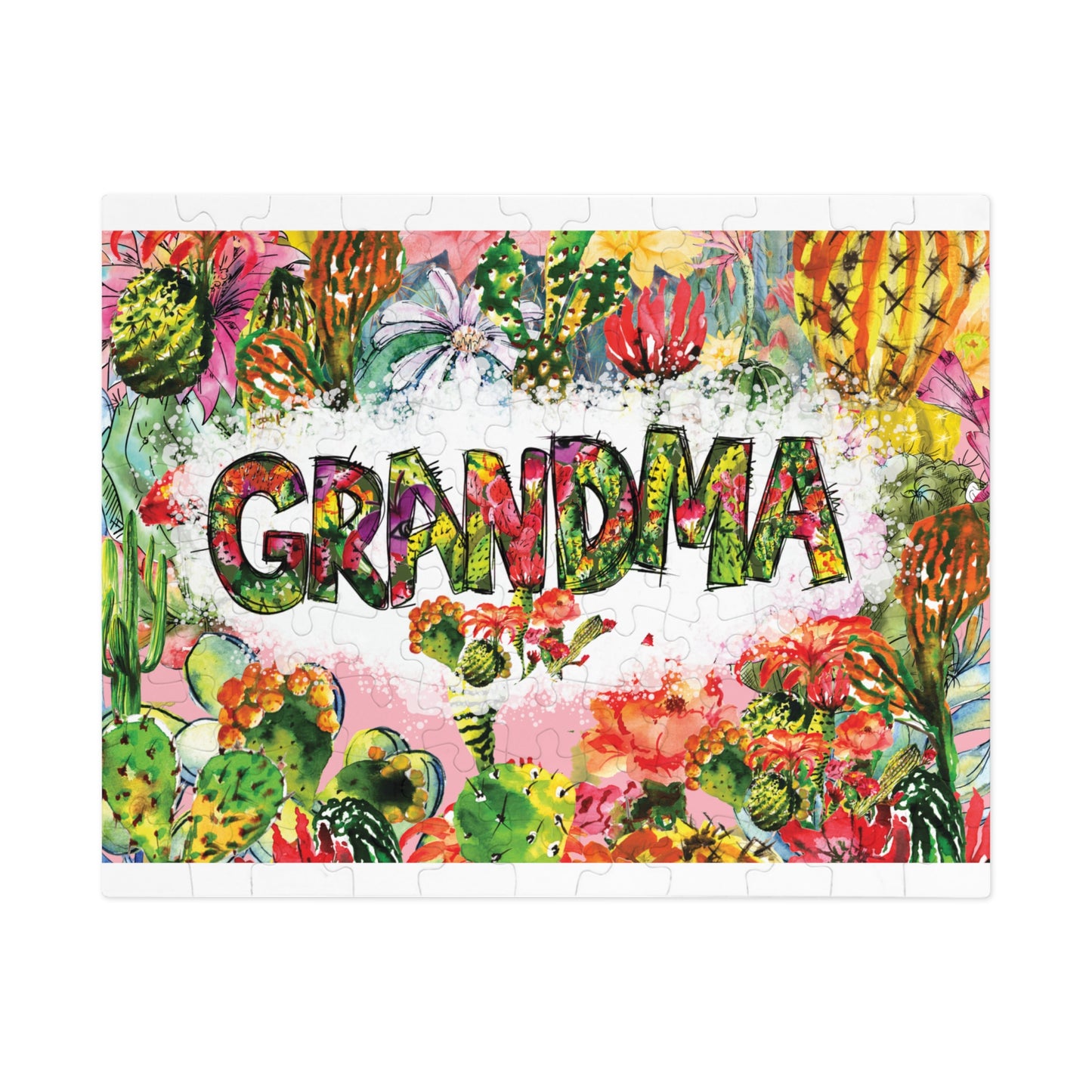 Jigsaw Puzzle, Grandma, Personalised/Non-Personalised (30, 110, 252, 500,1000-Piece)