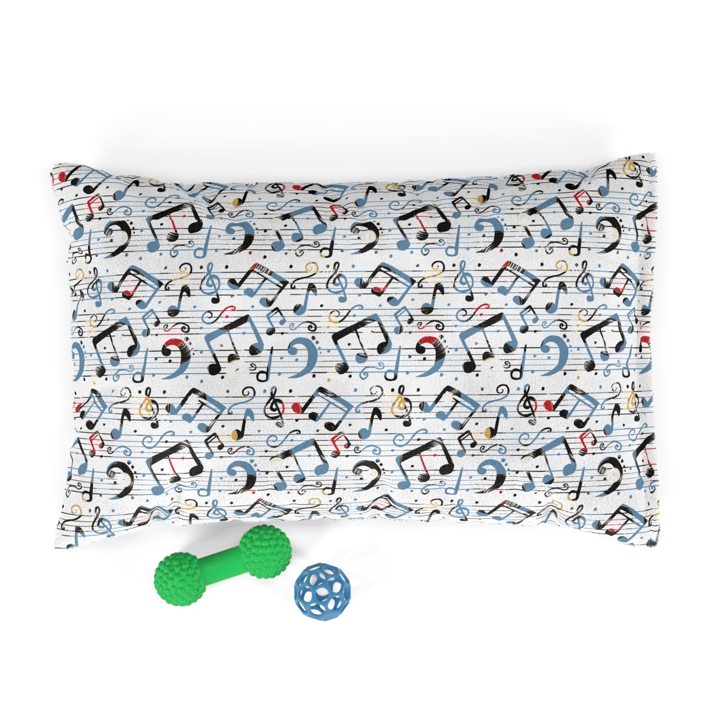 Luxury Pet Bed, feather soft fleece, Music Lovers