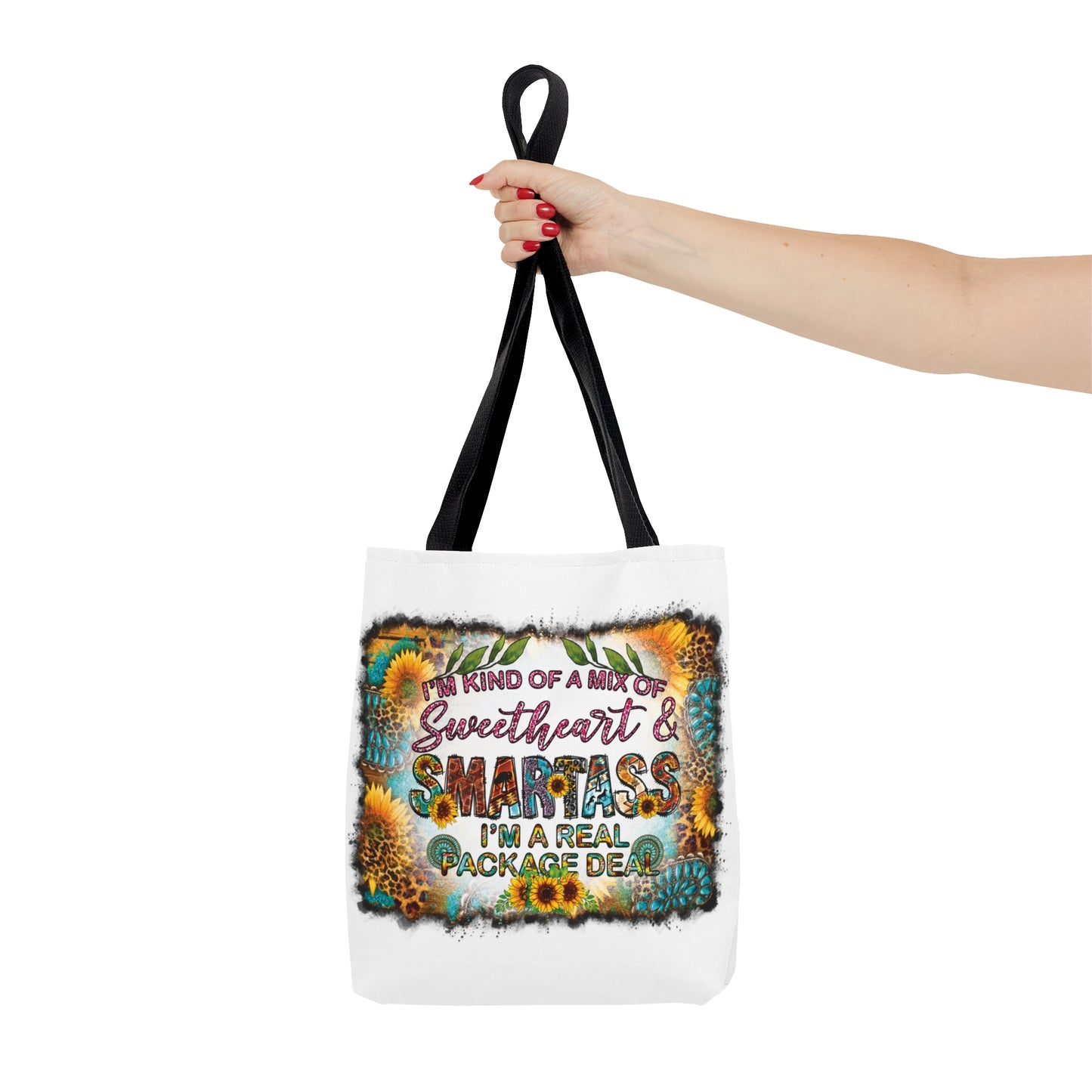 Tote Bag, Western, I'm kind of a mix of sweetheart