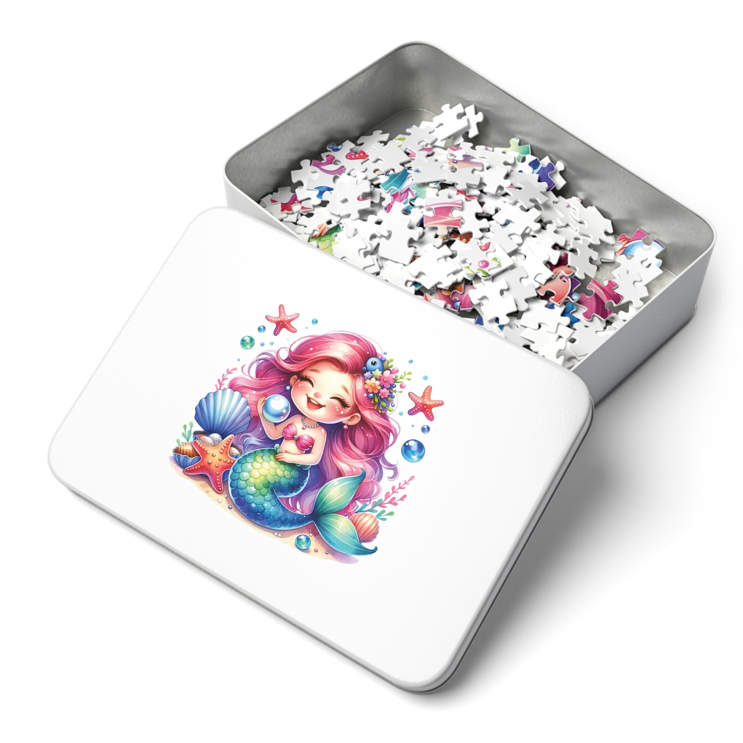 Jigsaw Puzzle, Mermaid, Personalised/Non-Personalised (30, 110, 252, 500,1000-Piece)