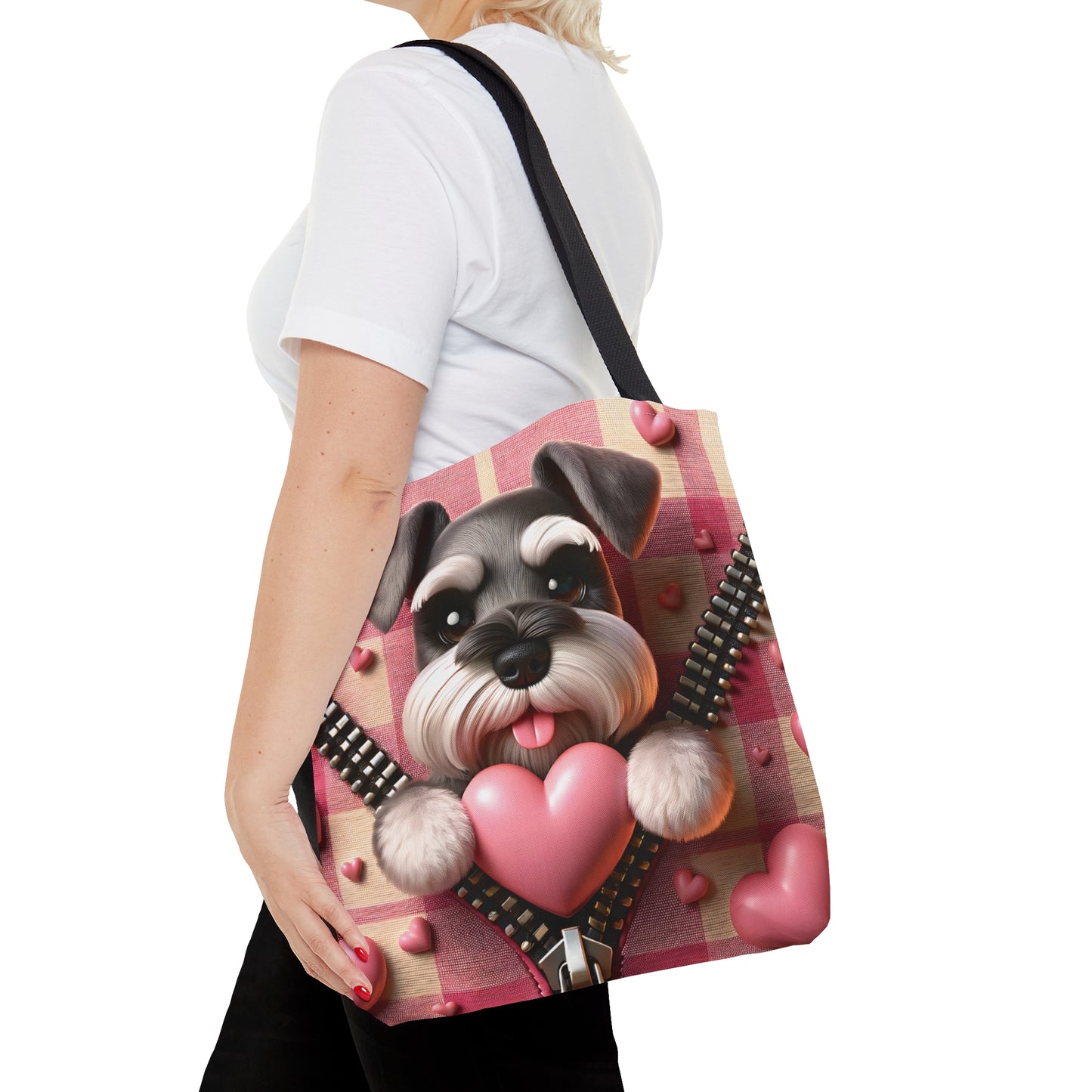 Tote Bag, Cute Dog, Personalised/Non-Personalised Tote bag