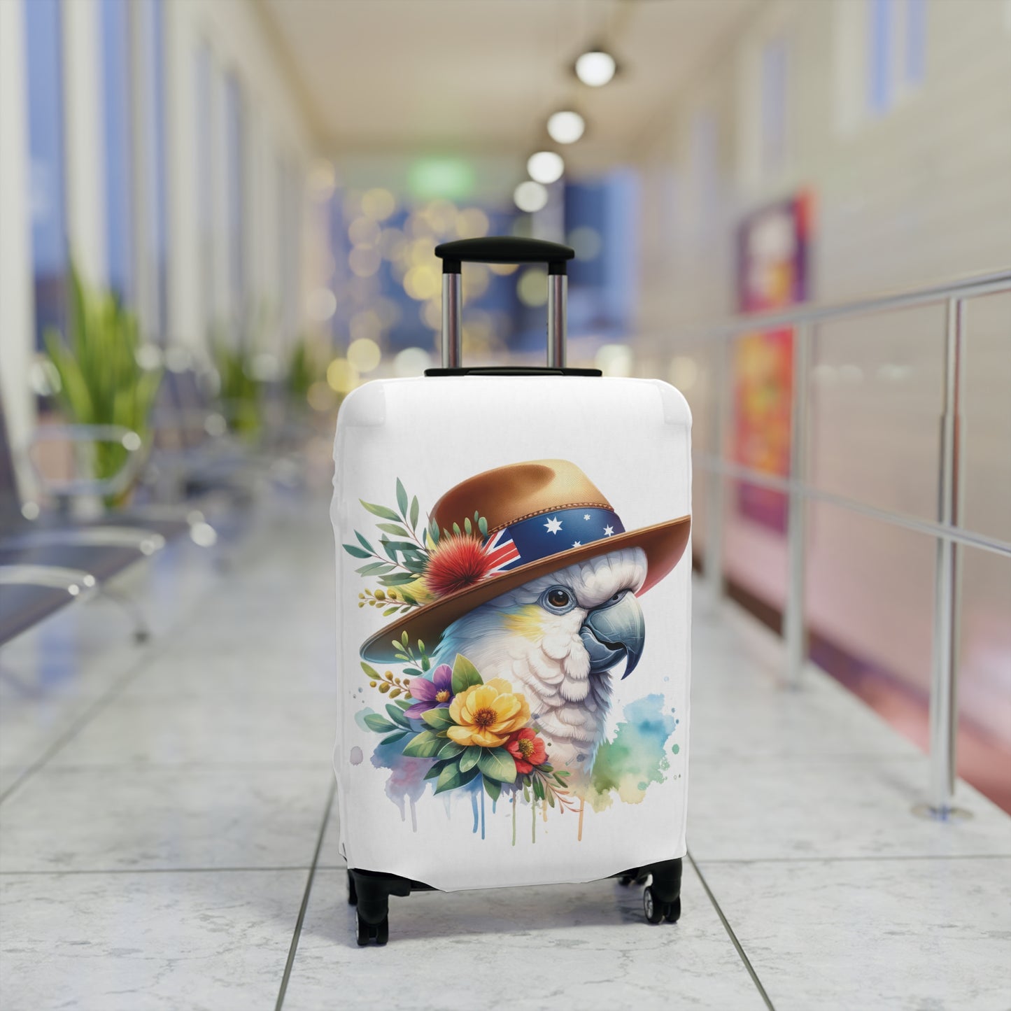 Luggage Cover, Cockatoo, awd-1335