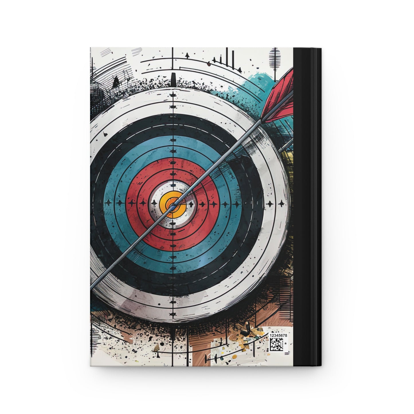 Personalised Hardcover Journal Matte, Archery, awd-1458