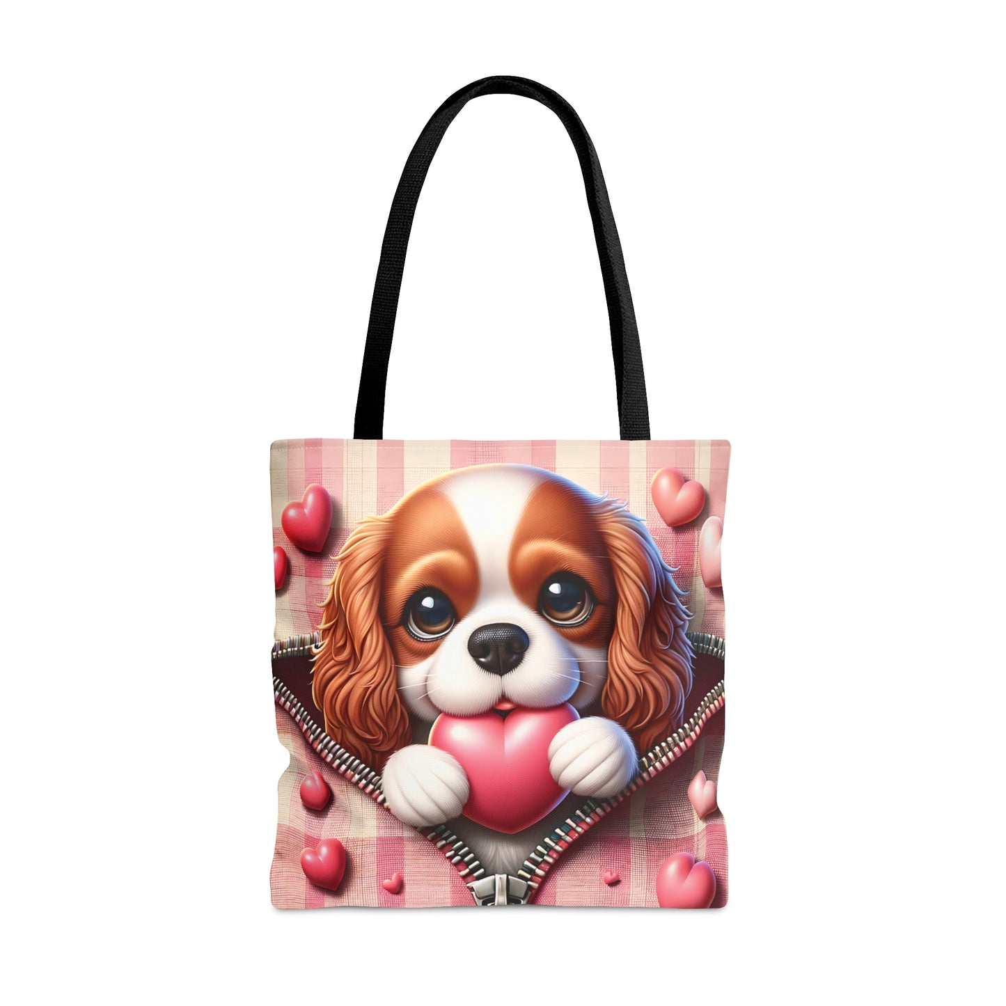 Tote Bag, Cute Dog, Personalised/Non-Personalised Tote bag