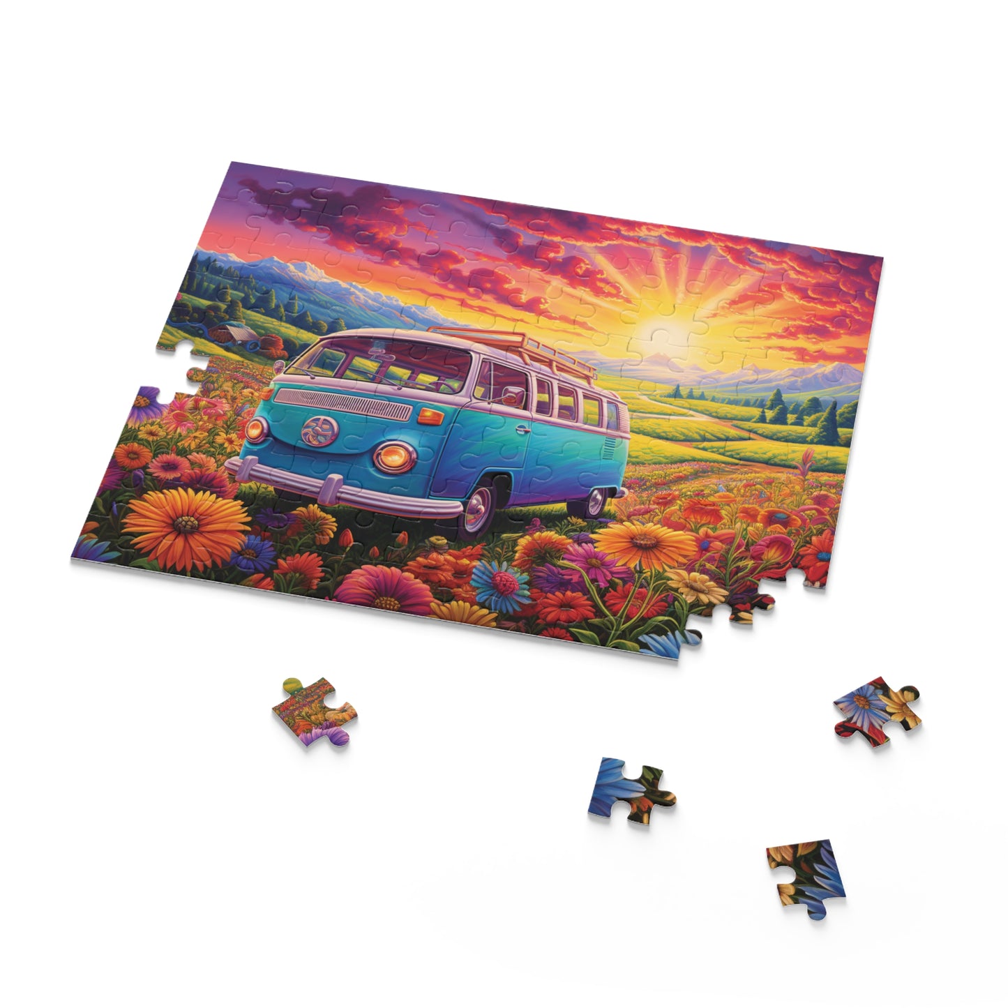 Puzzle, Combi Van (120, 252, 500-Piece) awd-628