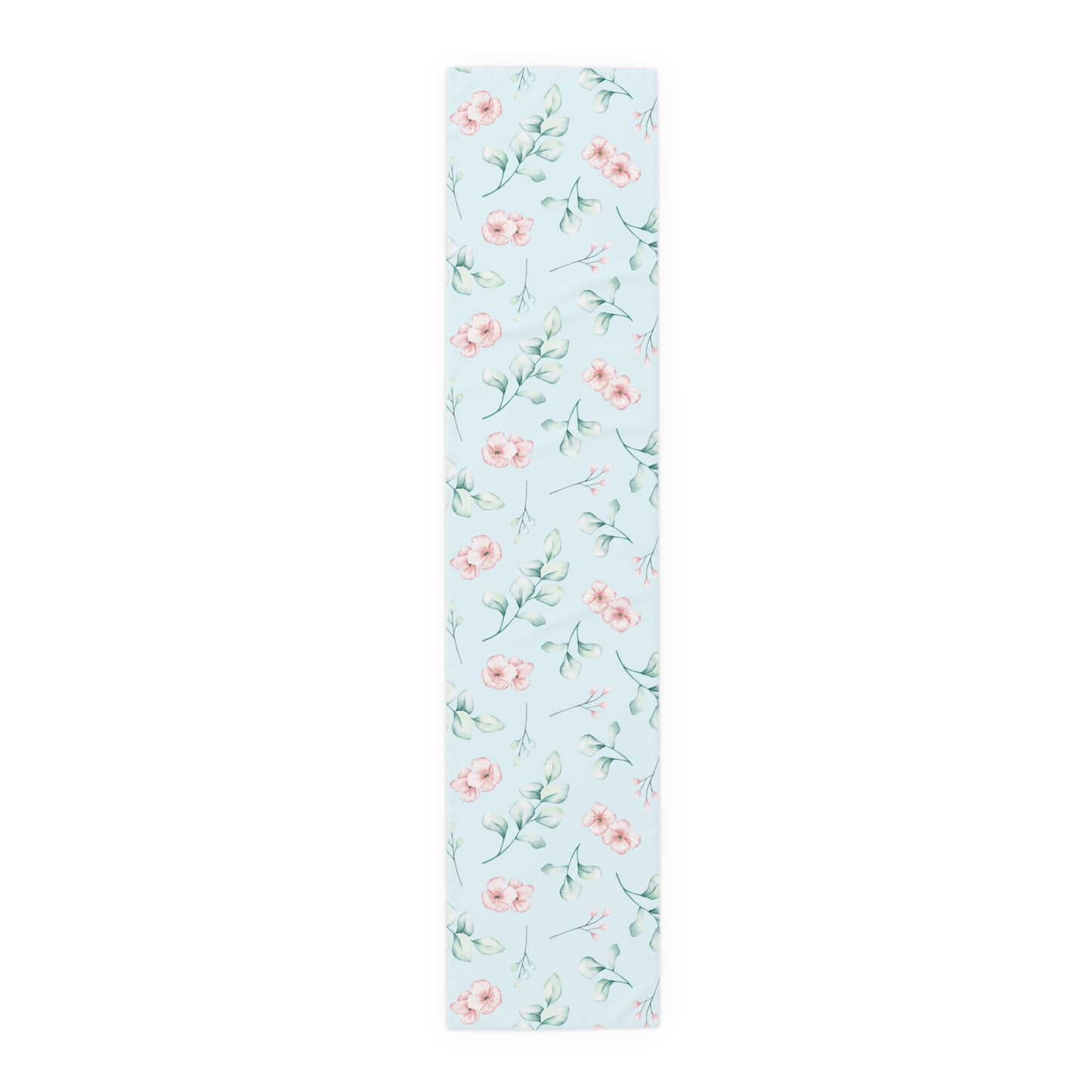 Floral Table Runner, Cotton Twill and Poly Available