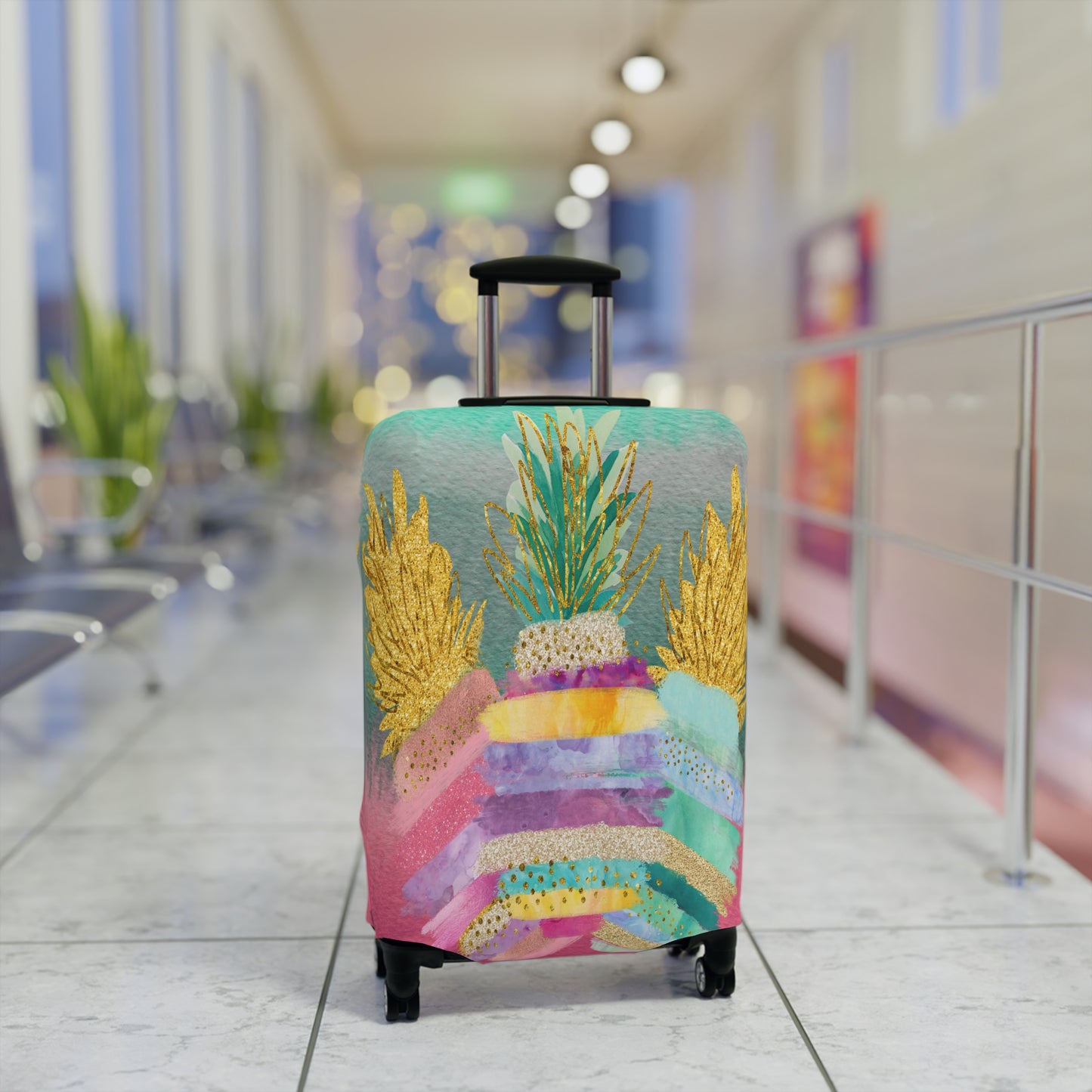 Luggage Cover, Pineapple, awd-1364