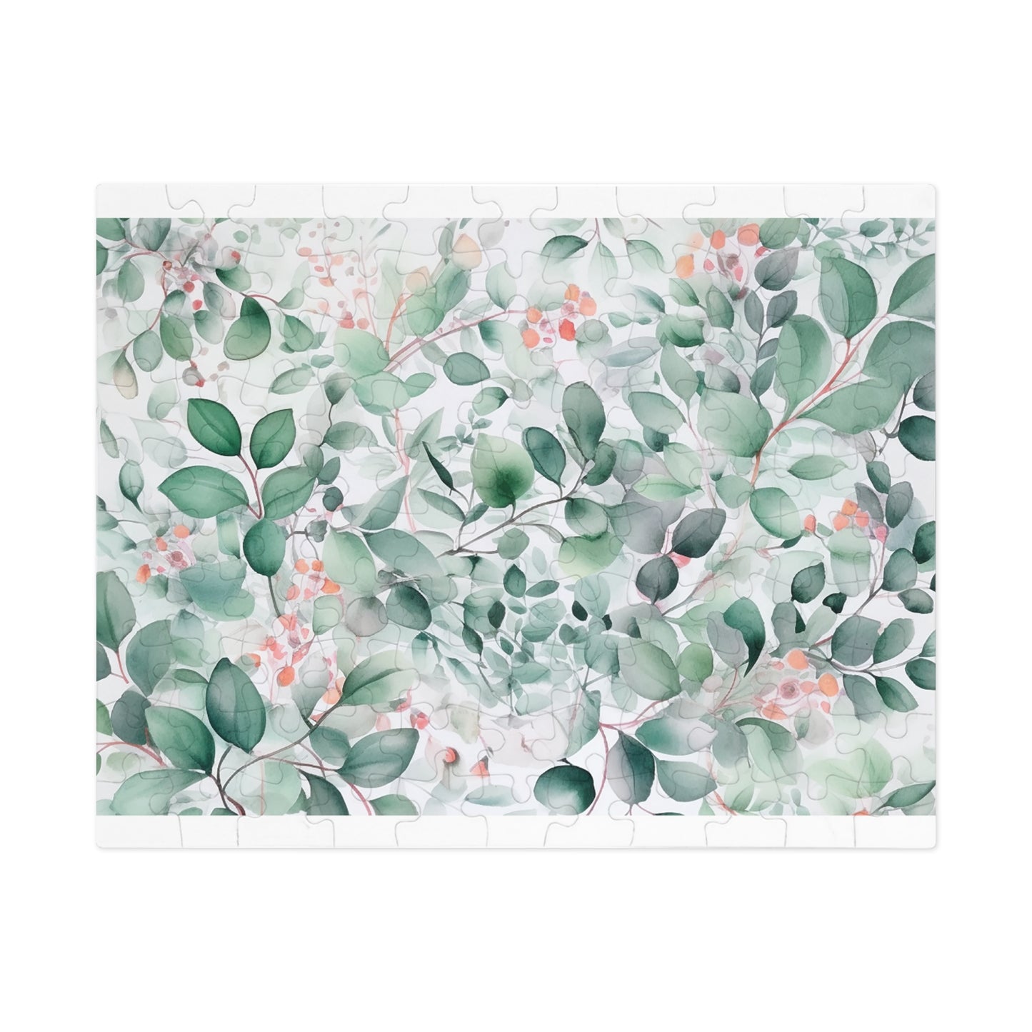 Jigsaw Puzzle, Eucalyptus Leaves, Personalised/Non-Personalised (30, 110, 252, 500,1000-Piece)