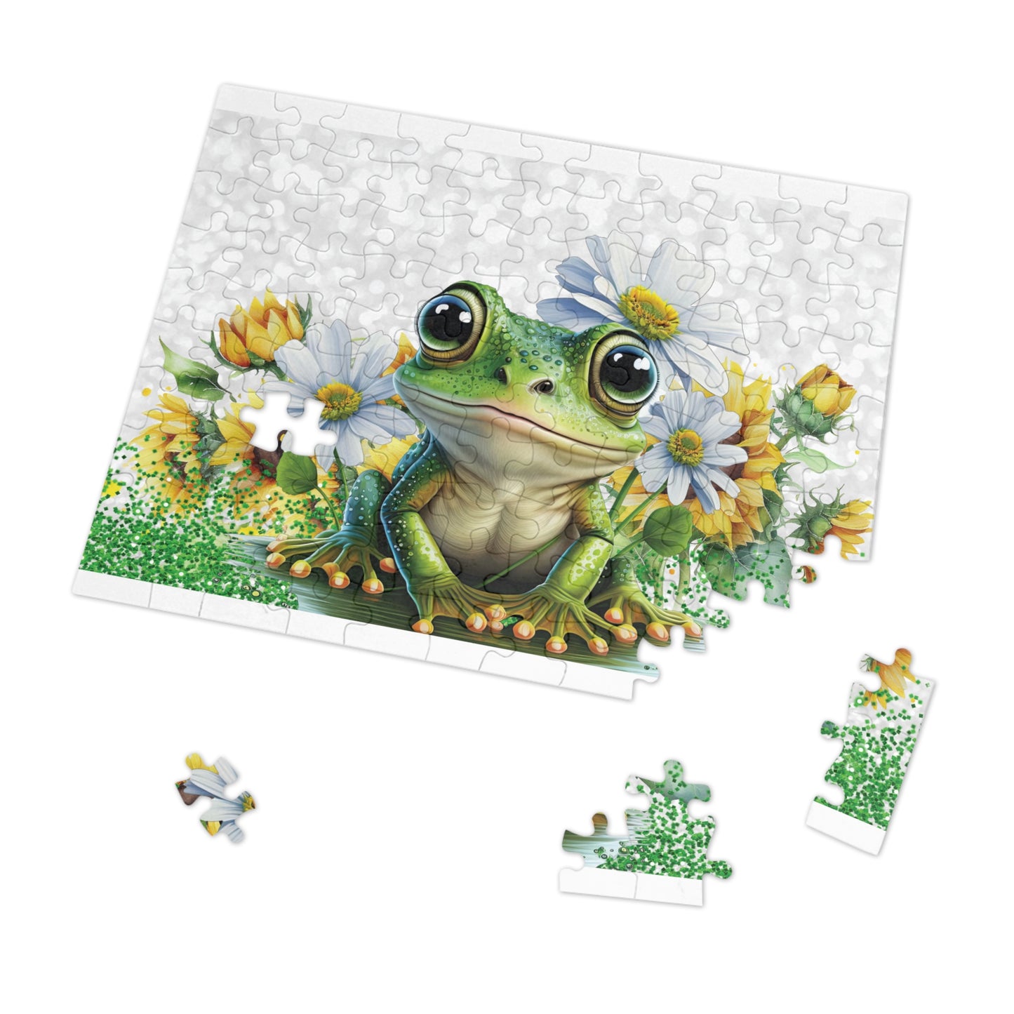 Jigsaw Puzzle, Frog, Personalised/Non-Personalised (30, 110, 252, 500,1000-Piece)