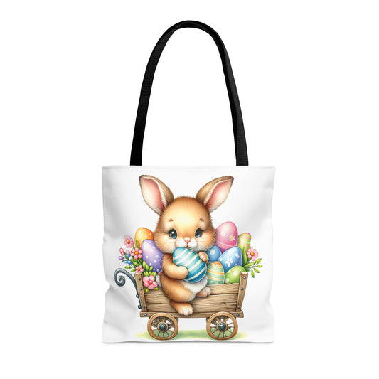 Tote Bag, Easter, Rabbit, Personalised/Non-Personalised Tote bag