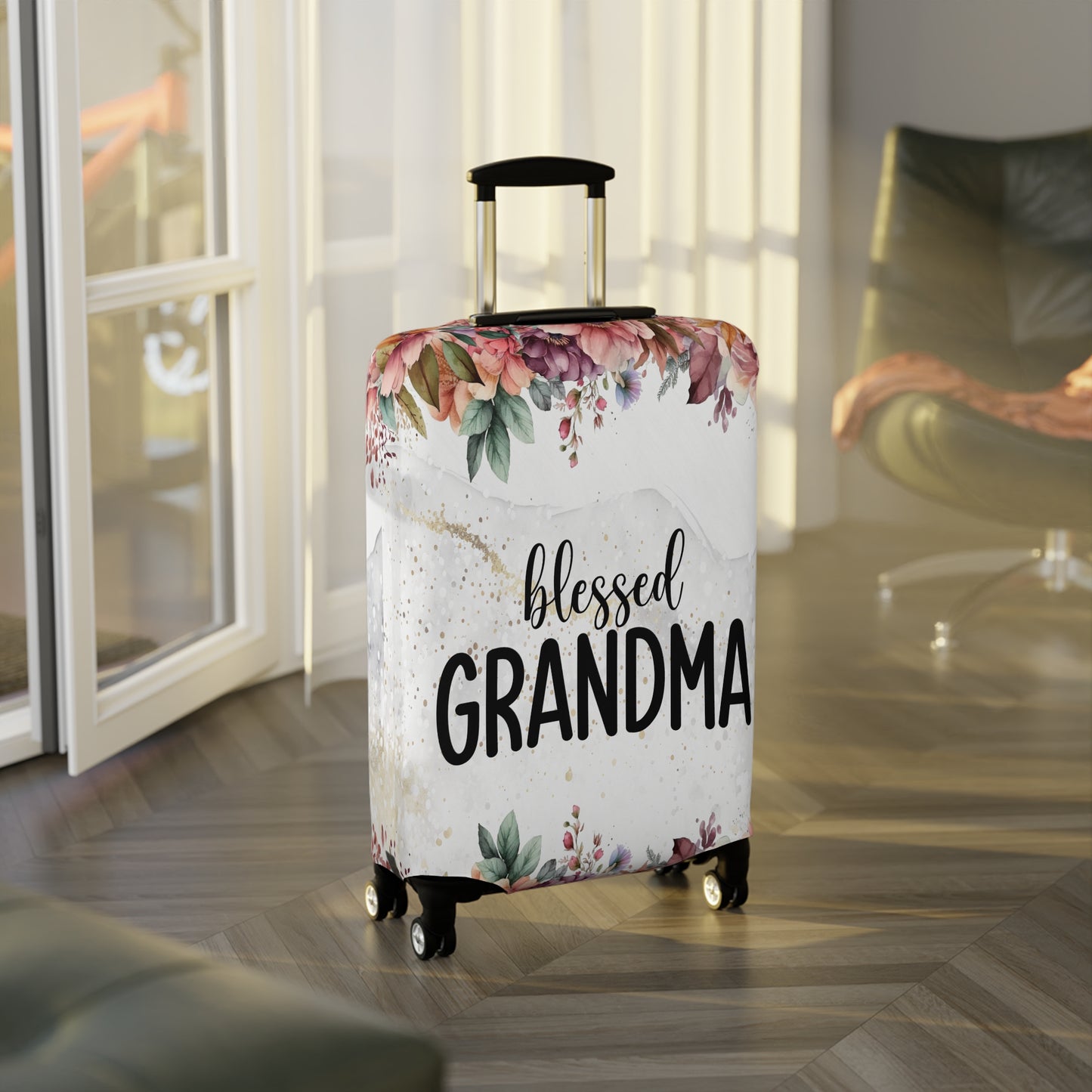 Luggage Cover, Blessed Grandma, awd-730