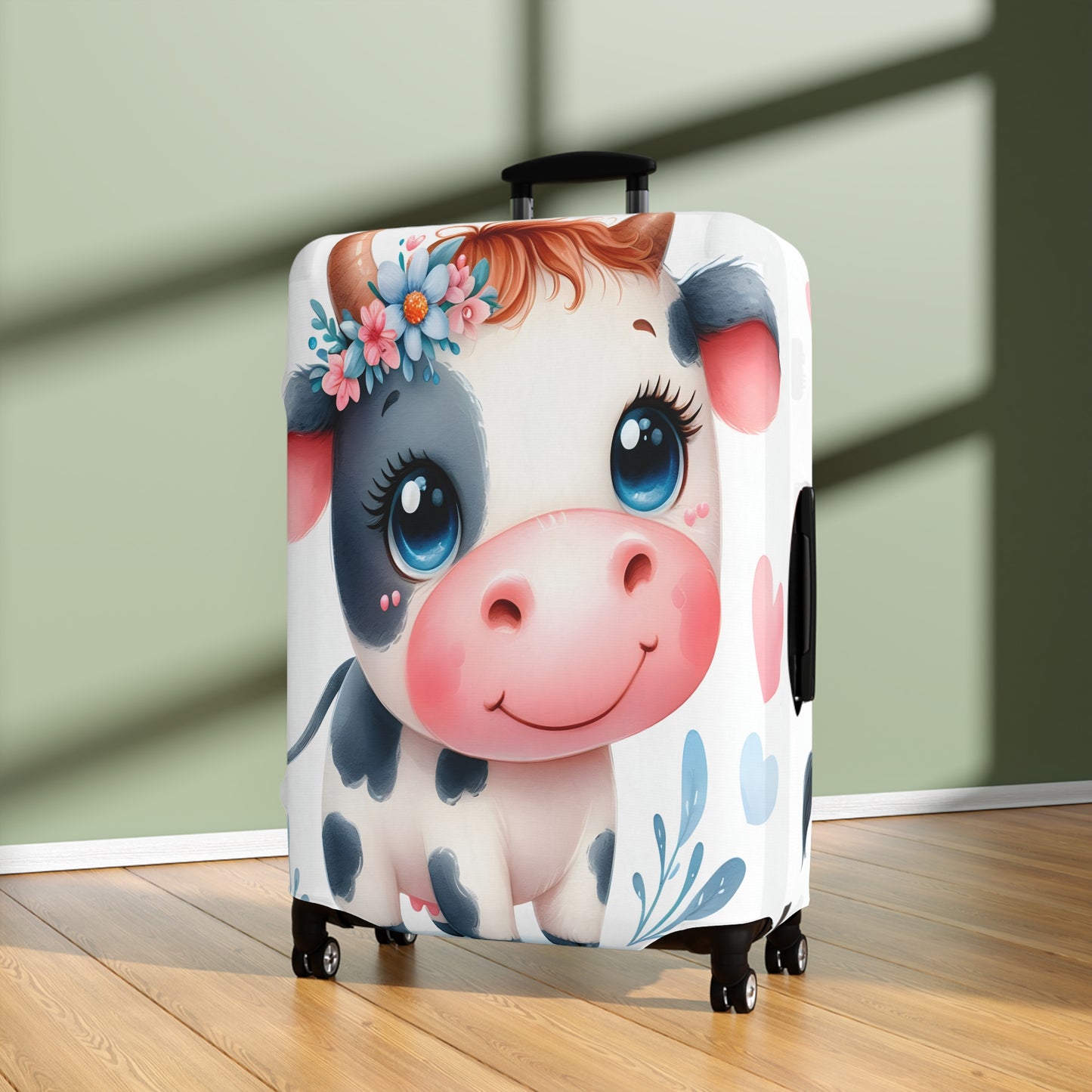 Luggage Cover, Cow, awd-1602