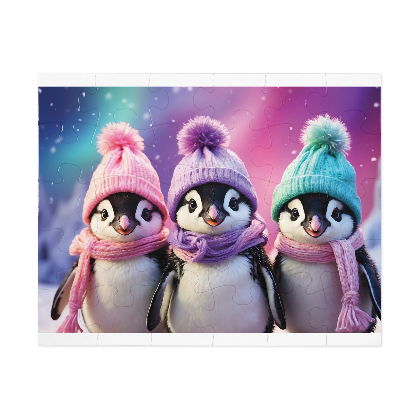 Jigsaw Puzzle, Penguin, Personalised/Non-Personalised (30, 110, 252, 500,1000-Piece)