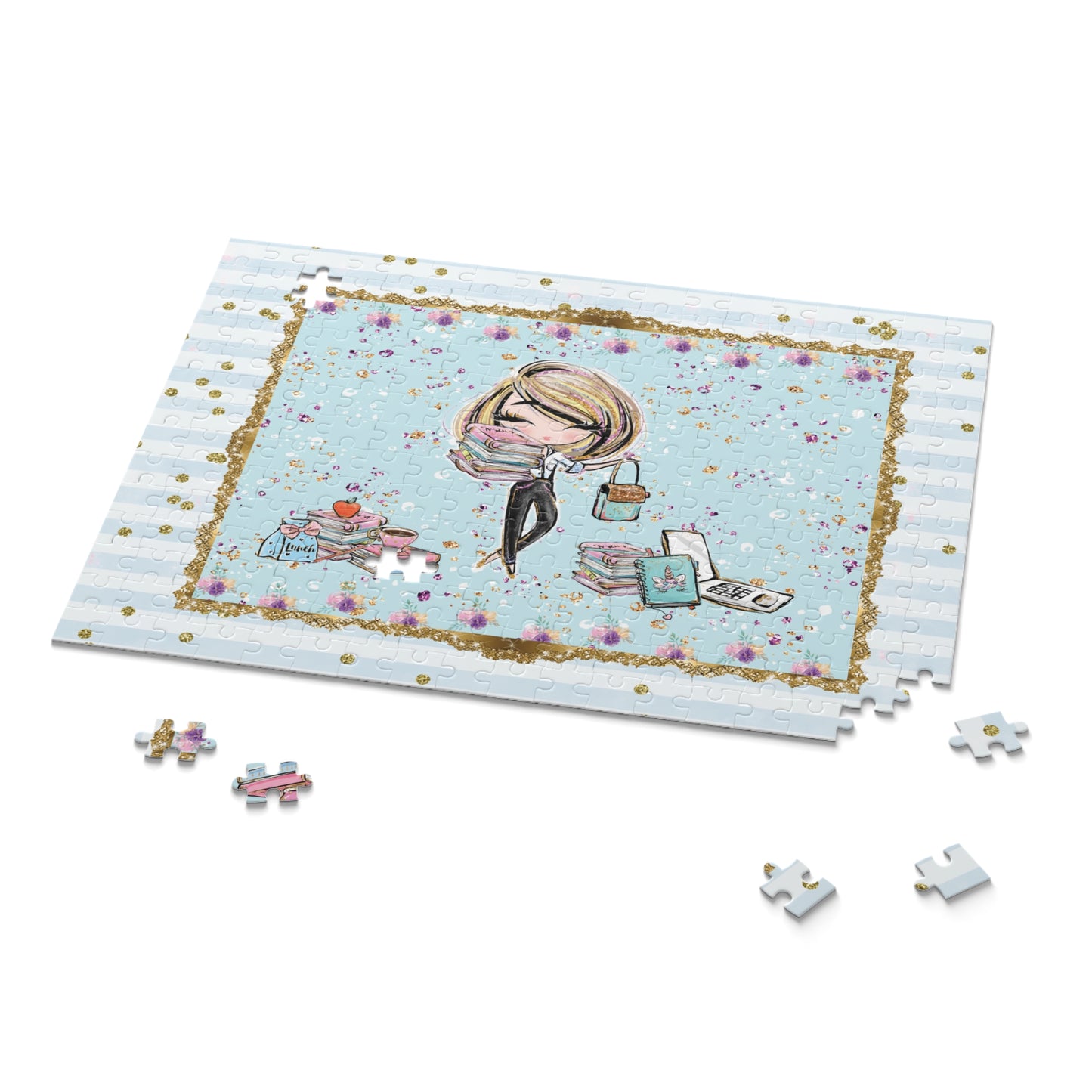 Personalised/Non-Personalised Puzzle, Teacher (120, 252, 500-Piece)