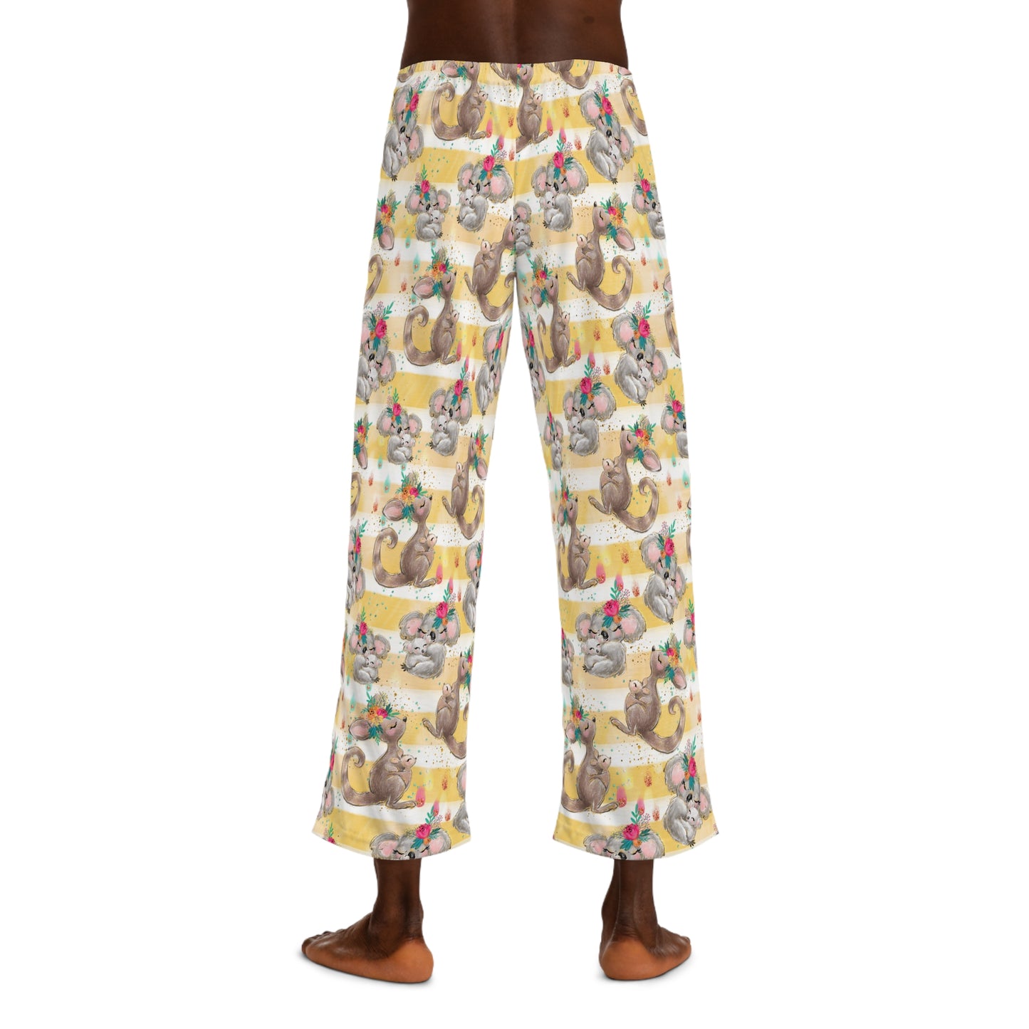 Men's Pyjama Pants, Australian Animals, Sleepwear Bottoms