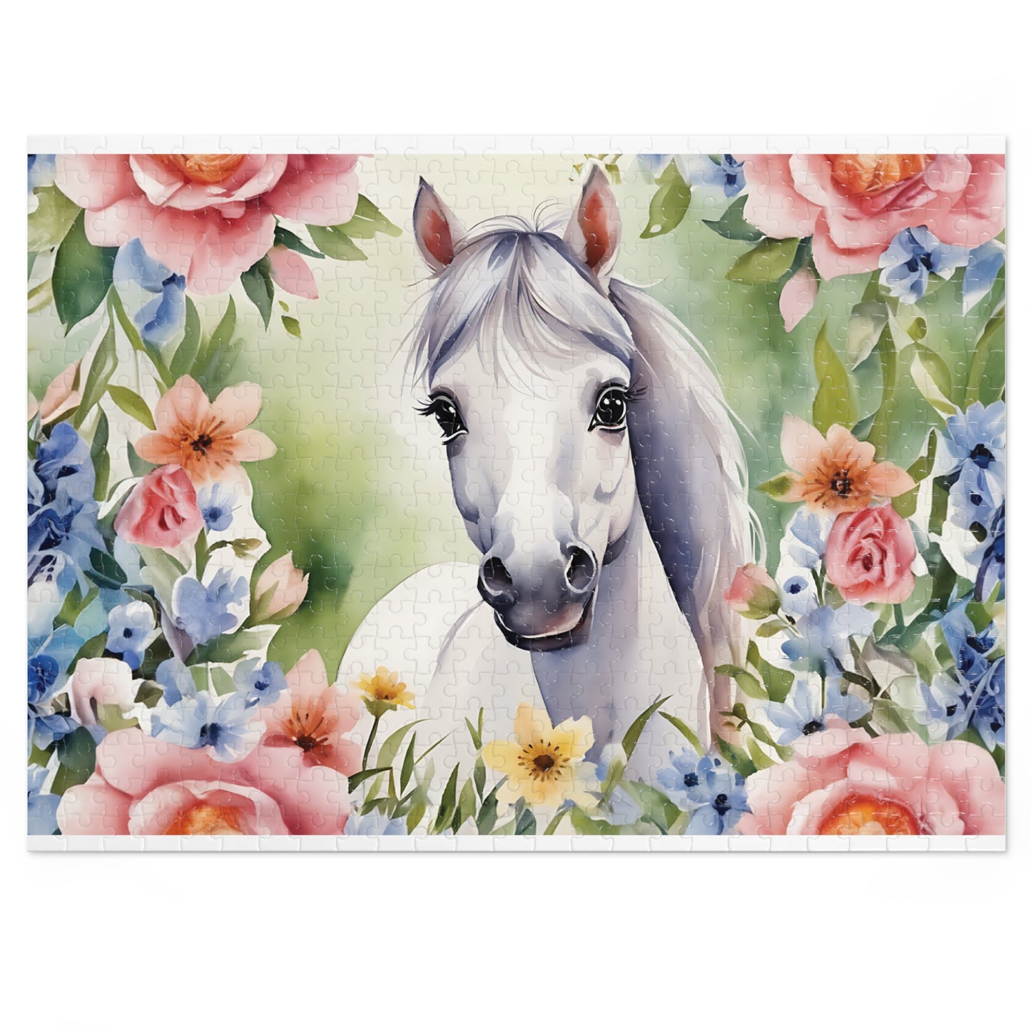 Jigsaw Puzzle, Horse, Personalised/Non-Personalised (30, 110, 252, 500,1000-Piece)