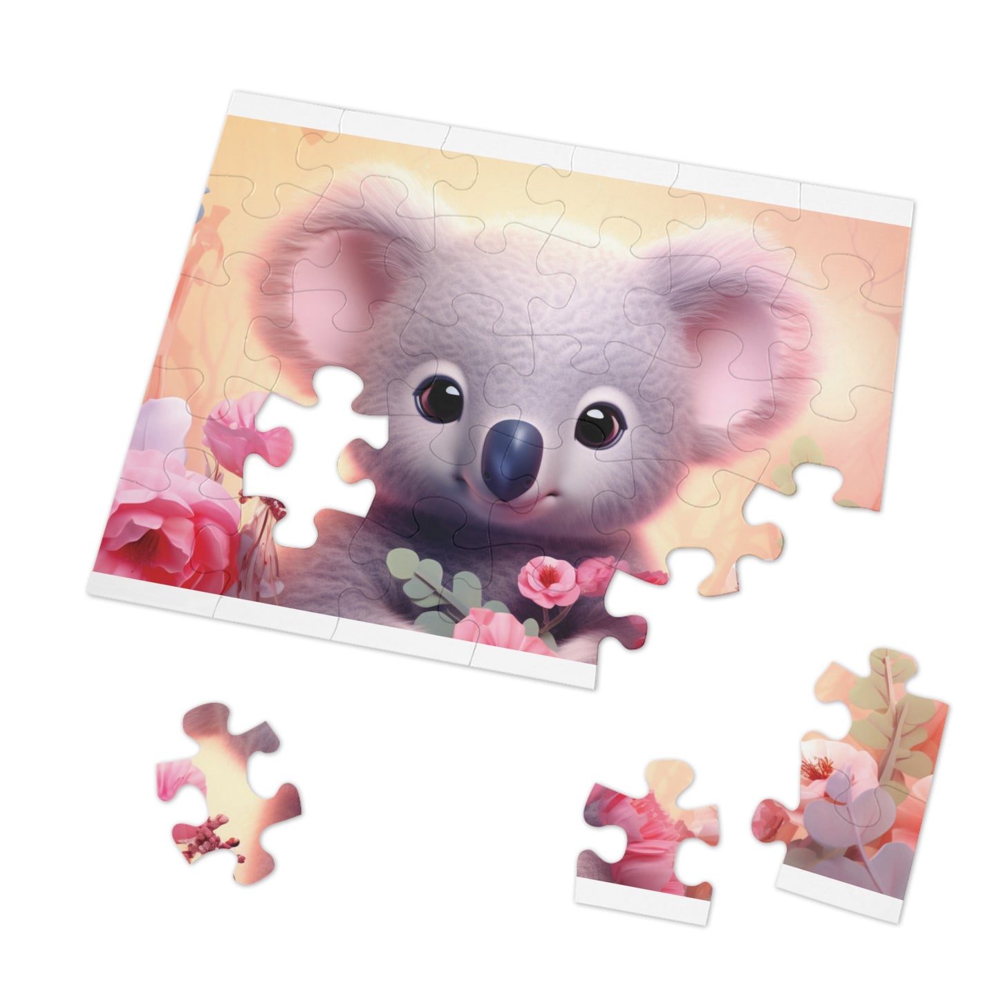 Jigsaw Puzzle, Koala, Personalised/Non-Personalised (30, 110, 252, 500,1000-Piece)