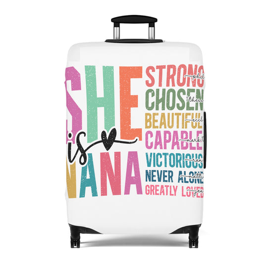 Luggage Cover, She is Nana, awd-5026