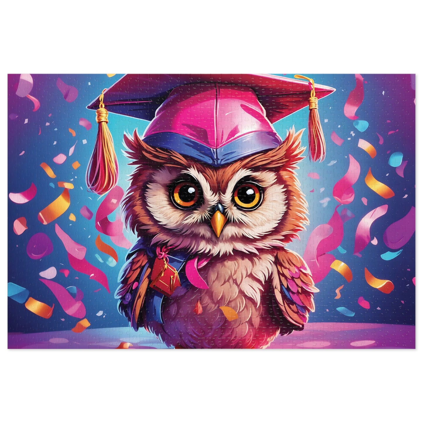 Jigsaw Puzzle, Owl, Personalised/Non-Personalised (30, 110, 252, 500,1000-Piece)