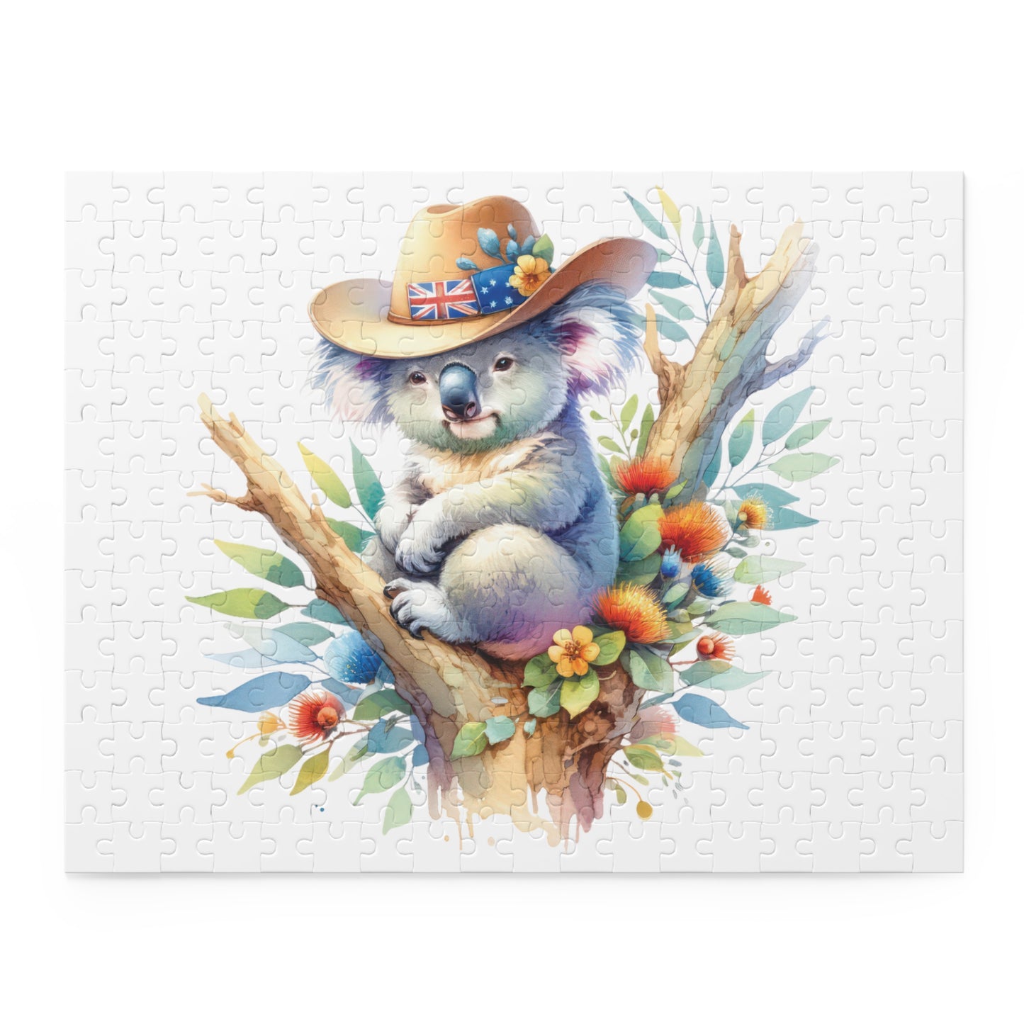 Personalised/Non-Personalised Puzzle, Koala (120, 252, 500-Piece)