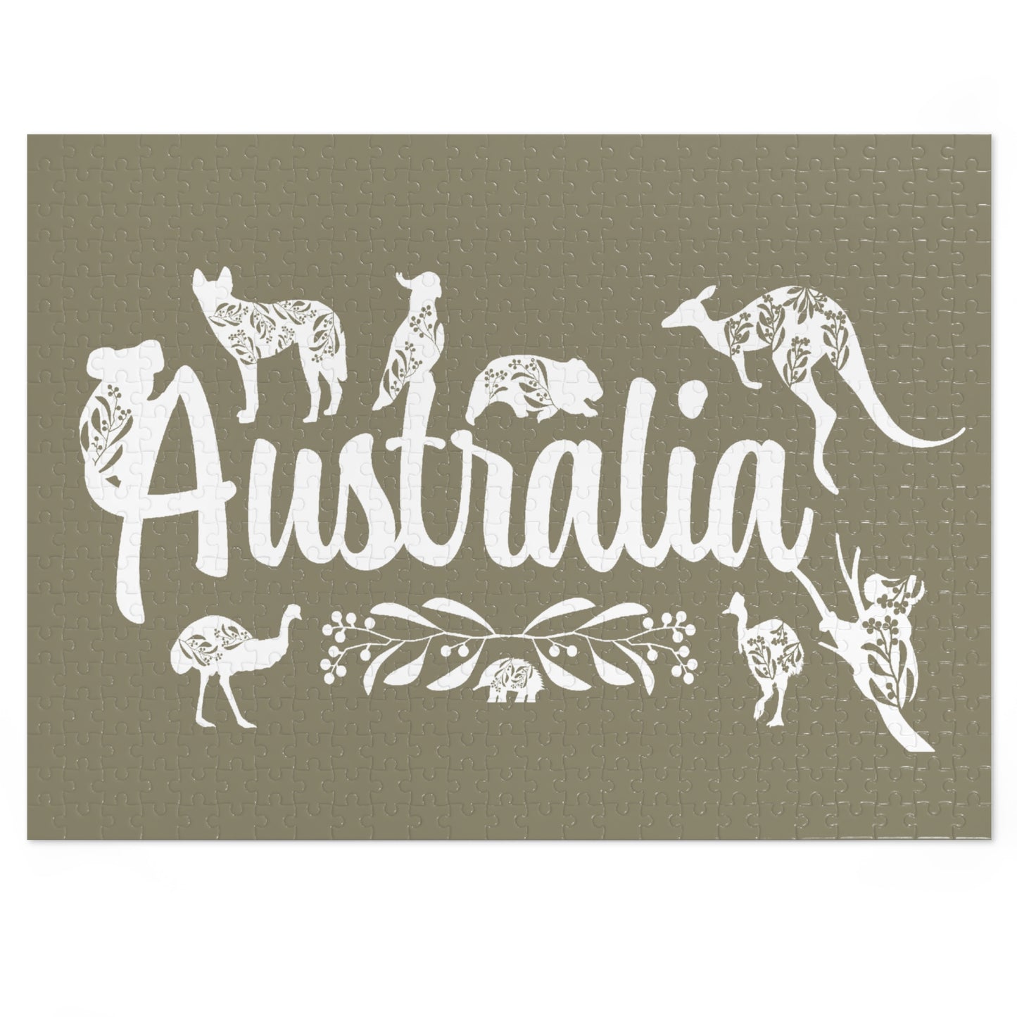 Puzzle, Australia, Personalised/Non-Personalised (30, 110, 252, 500,1000-Piece) Awd-557