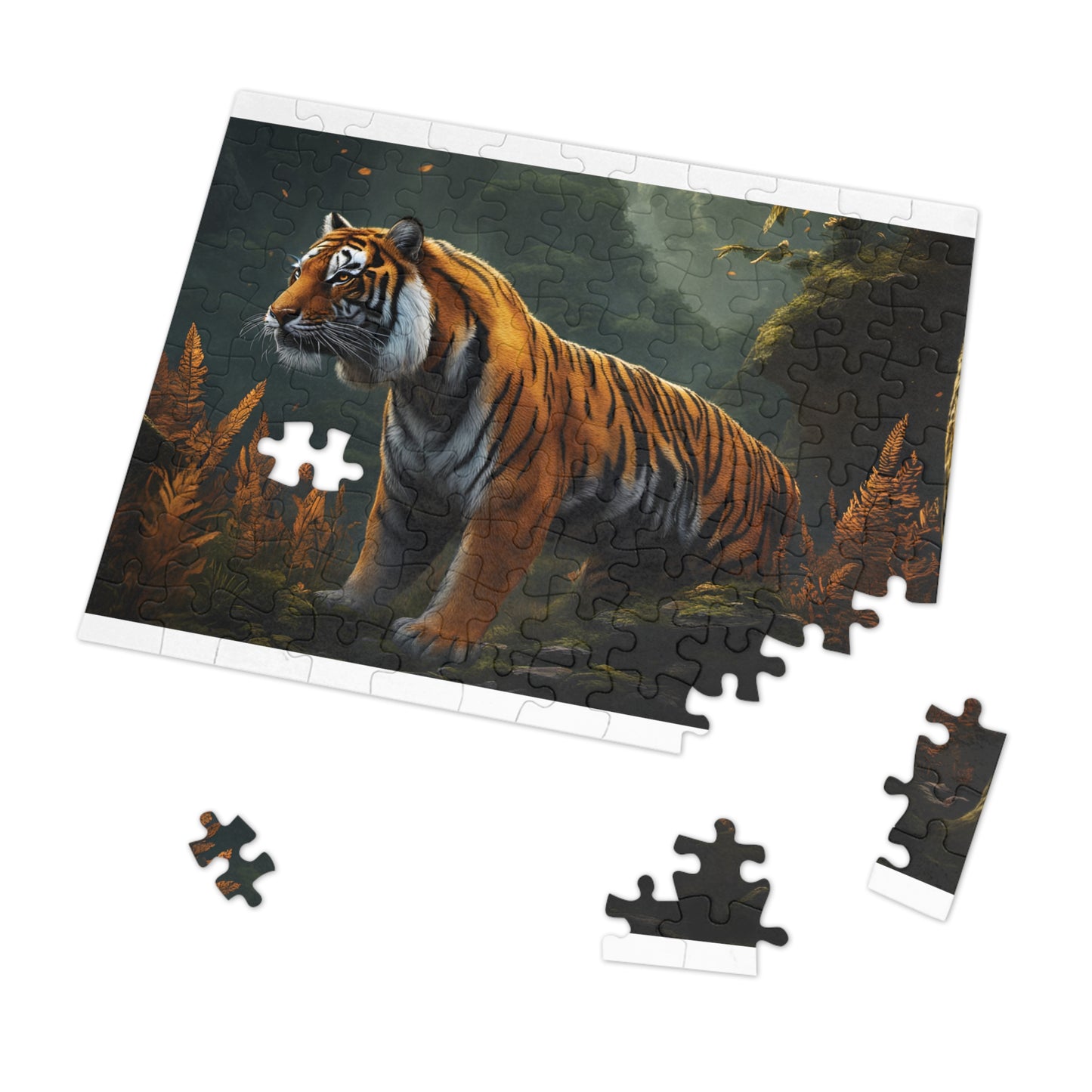 Puzzle, Tiger, Personalised/Non-Personalised (30, 110, 252, 500,1000-Piece)