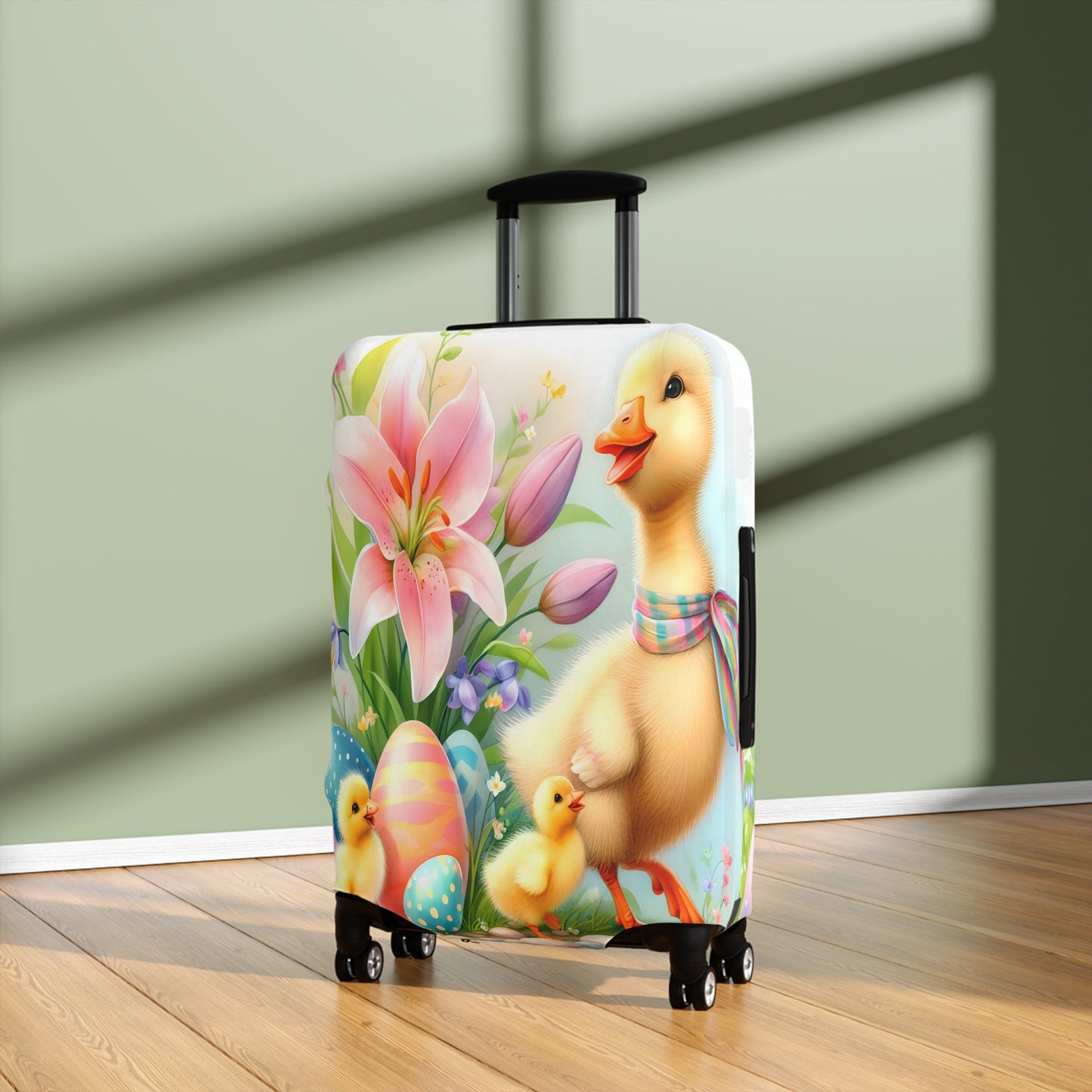 Luggage Cover, Easter, Duck, awd-1634