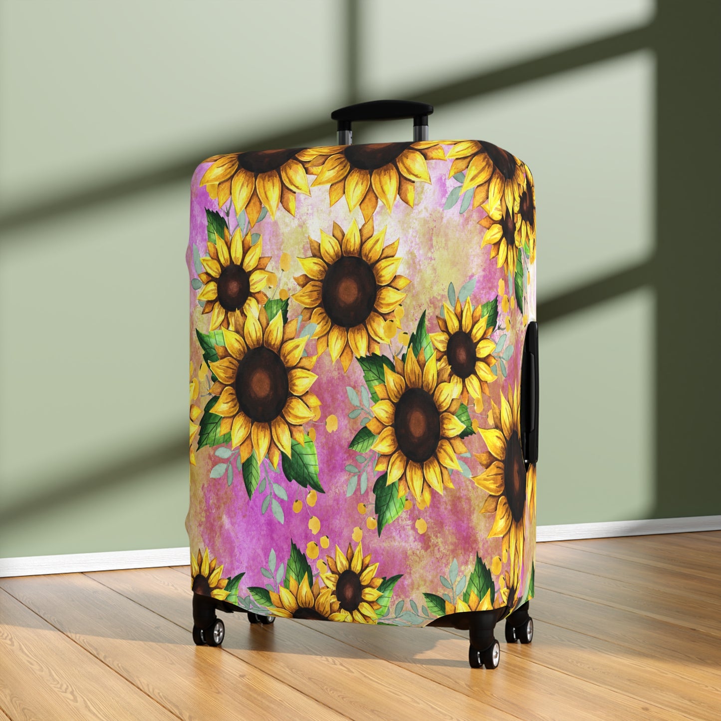 Luggage Cover, Floral, Sunflowers, awd-1371