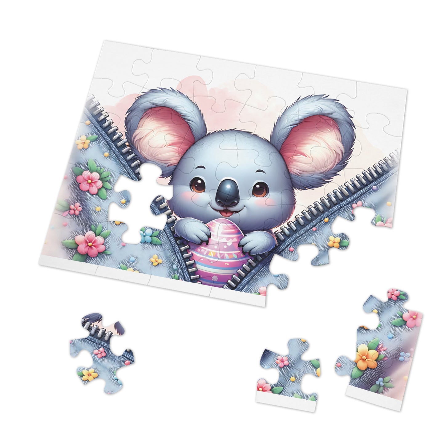 Jigsaw Puzzle, Easter, Koala, Personalised/Non-Personalised (30, 110, 252, 500,1000-Piece)